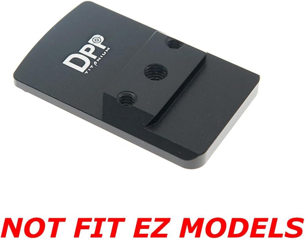 DPP Titanium Red Dot Mount/Plate/Adapter Compatible with Smith & Wesson M&P...