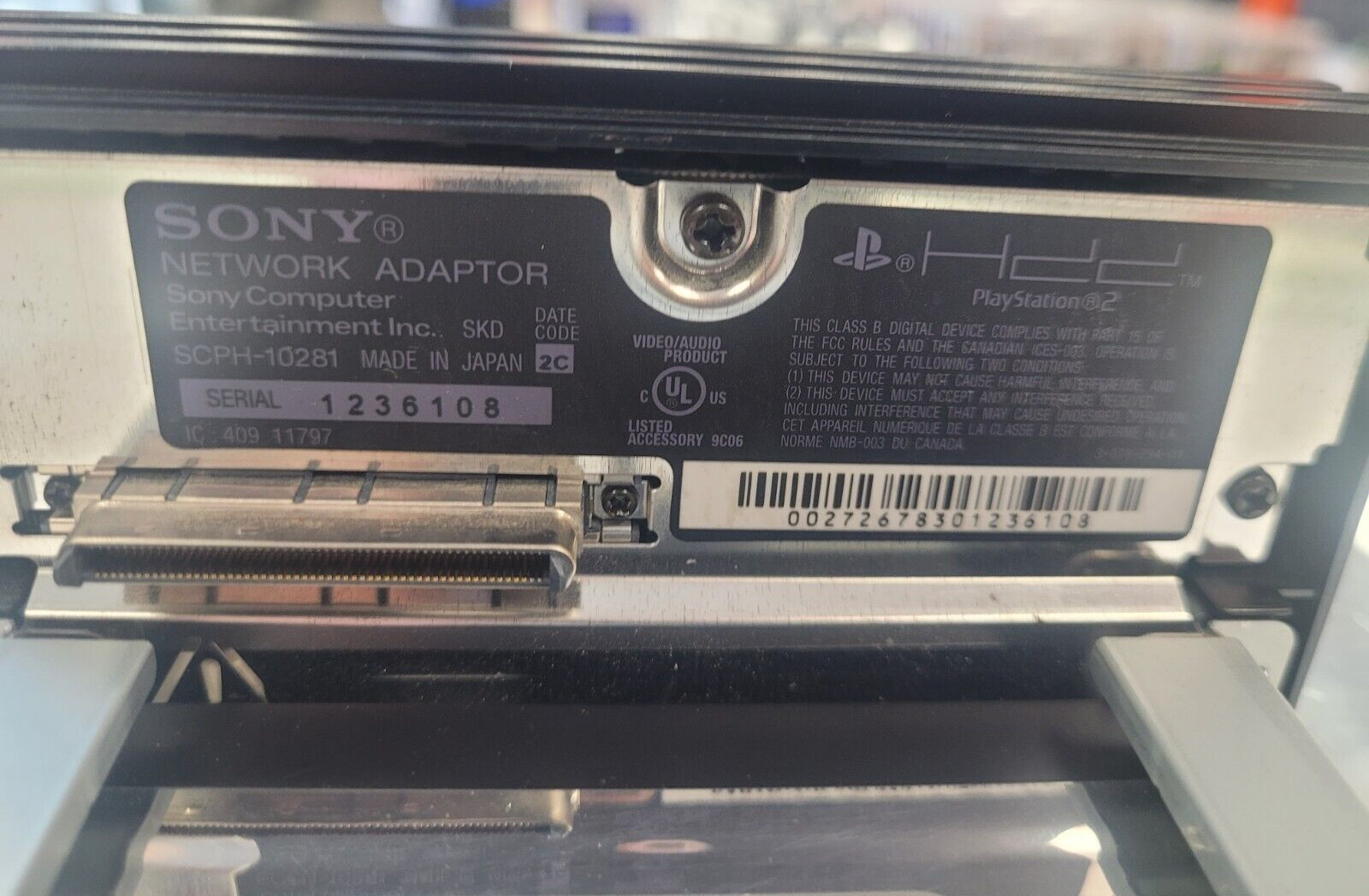 Sony PlayStation 2 PS2 Hard Disk Drive 40GB HDD