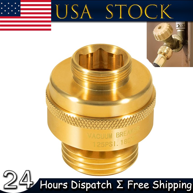 34HF-BR Brass Vacuum Breaker for Woodford Model 24/B24/Y24, 40 Series,40HT
