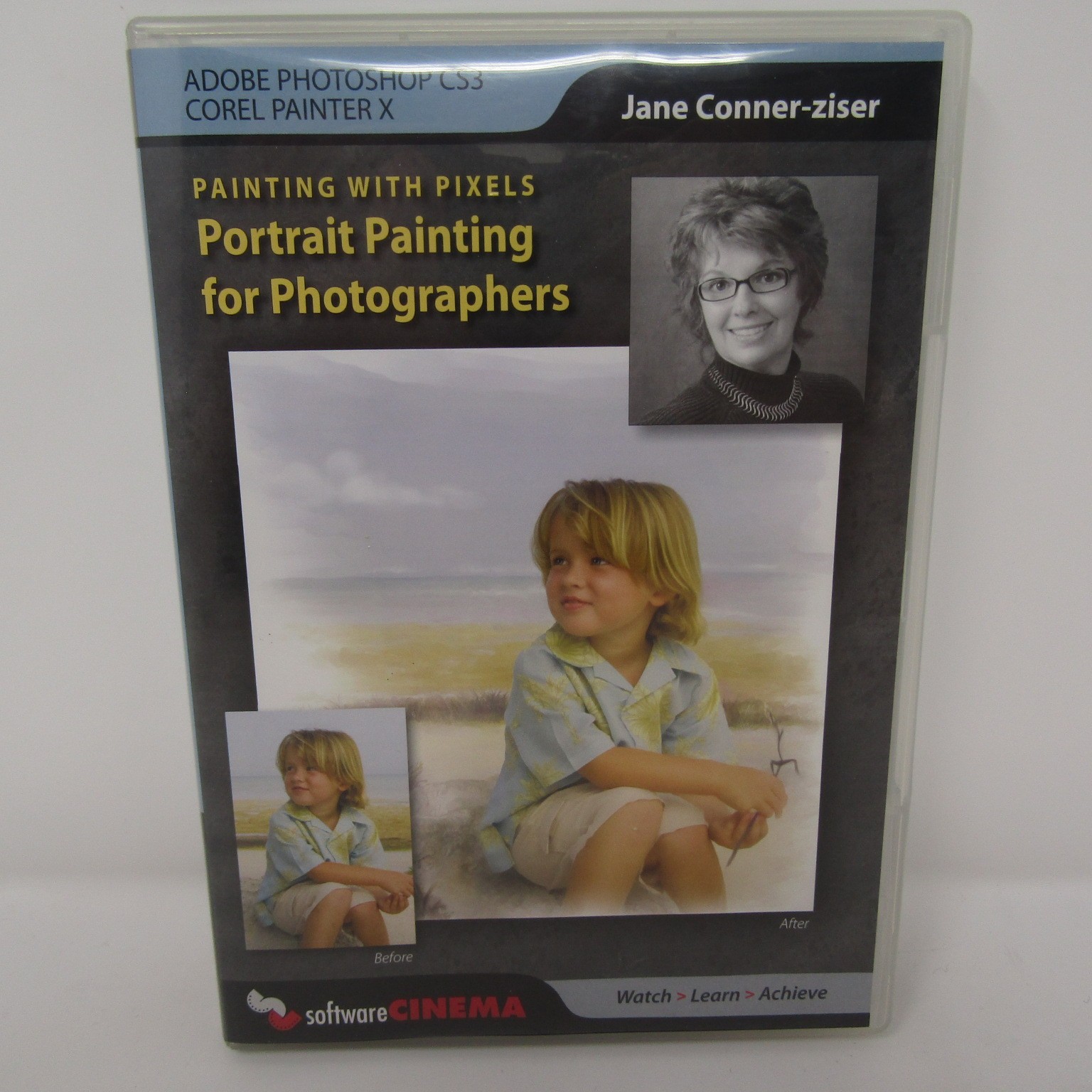 Painting with Pixels Portrait Painting for Photographers DVD Training Software