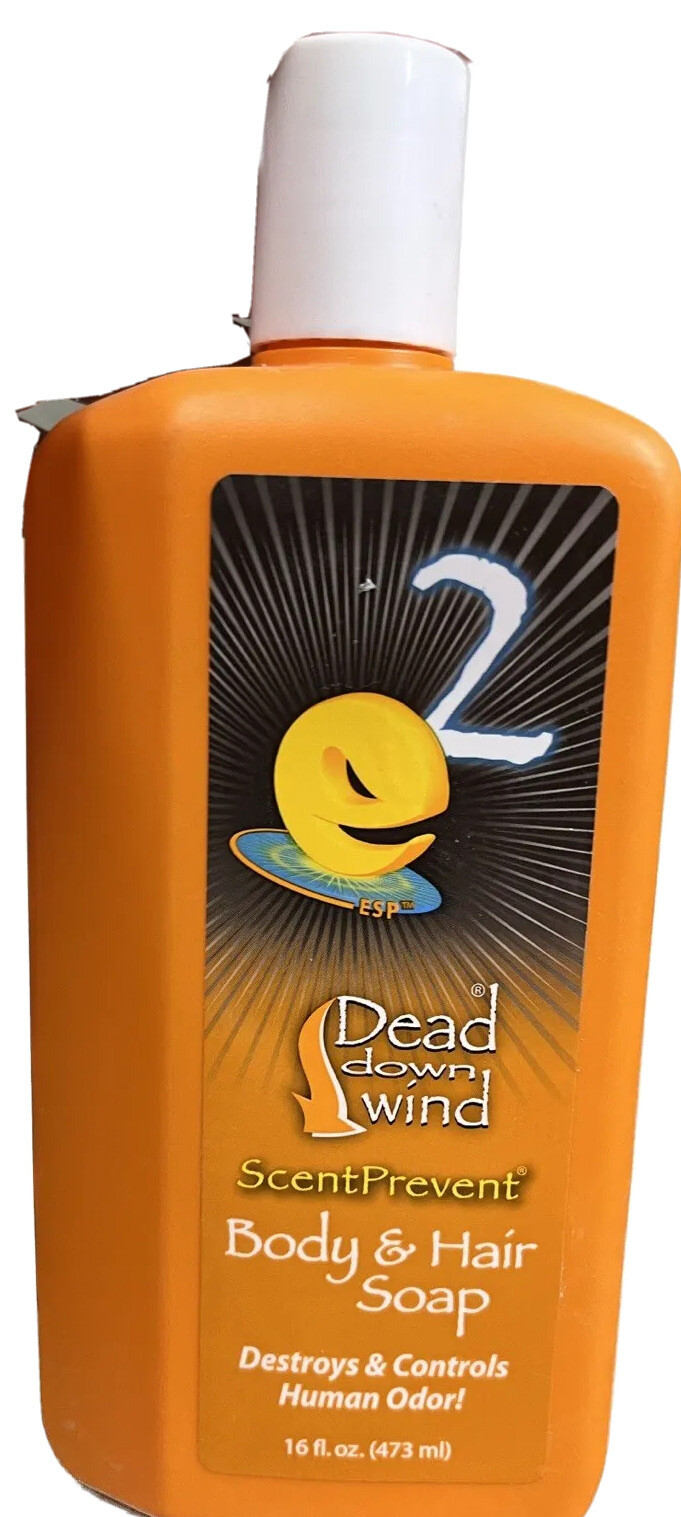VTG Dead Down Wind Scent Prevent Body & Hair Soap 16 oz Eliminate Chemical Odors