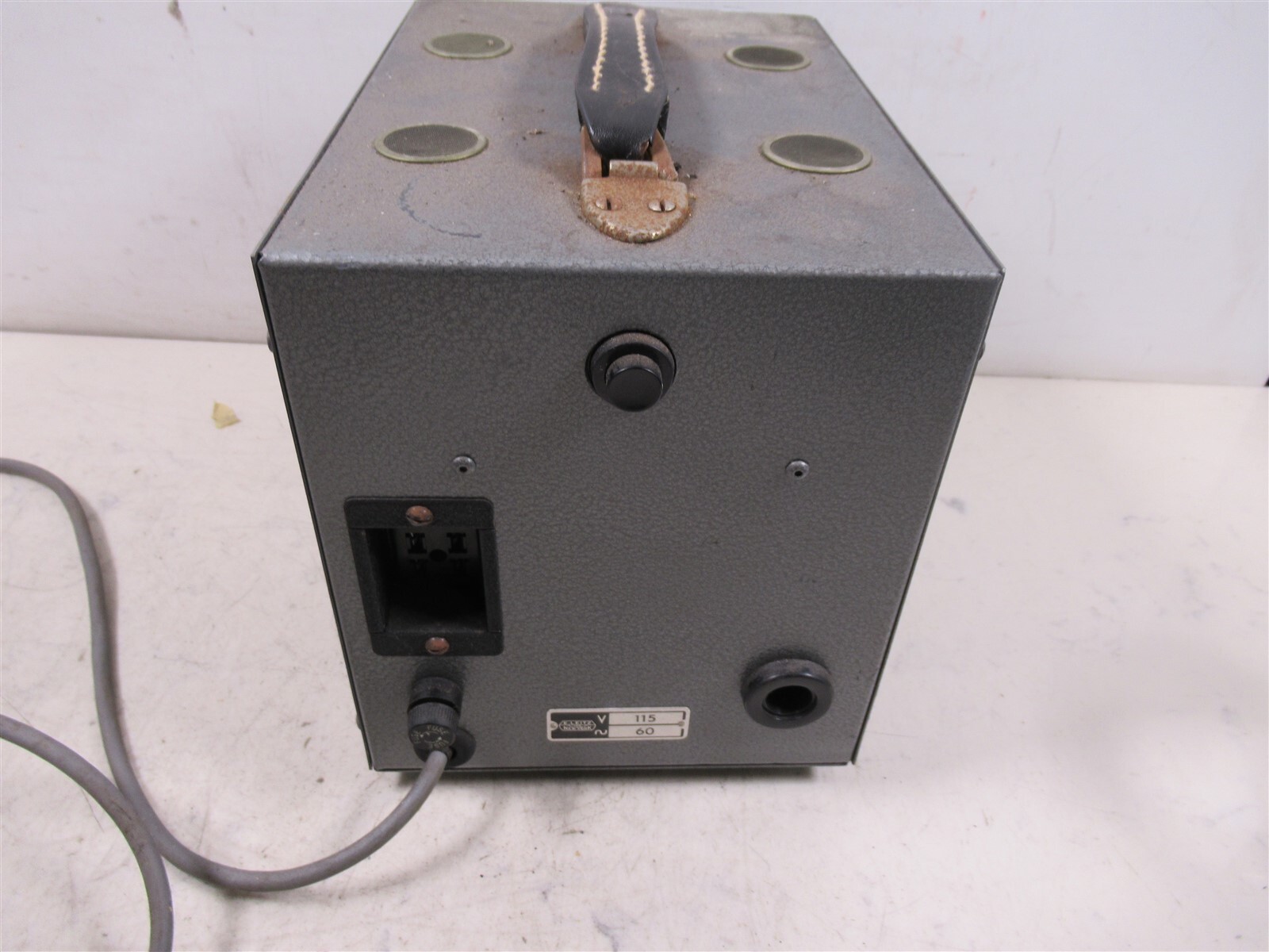 Ernst Leitz Vintage Microscope Light Source Transformer Housing for L-2 Lamp
