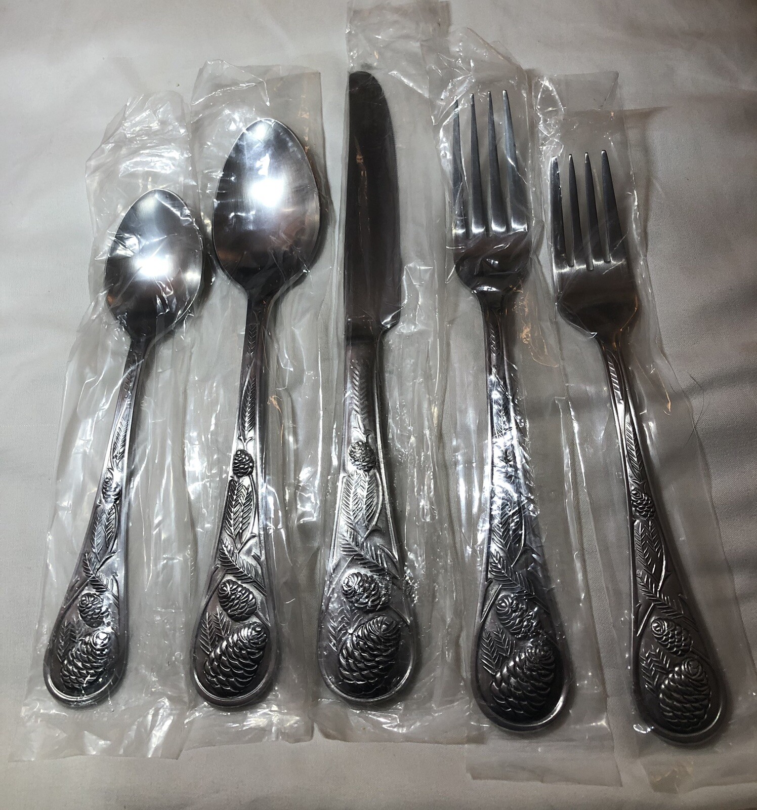 CAMBRIDGE - PINE CONE - Stainless Flatware Silverware - YOU CHOOSE CHOICE - NEW*