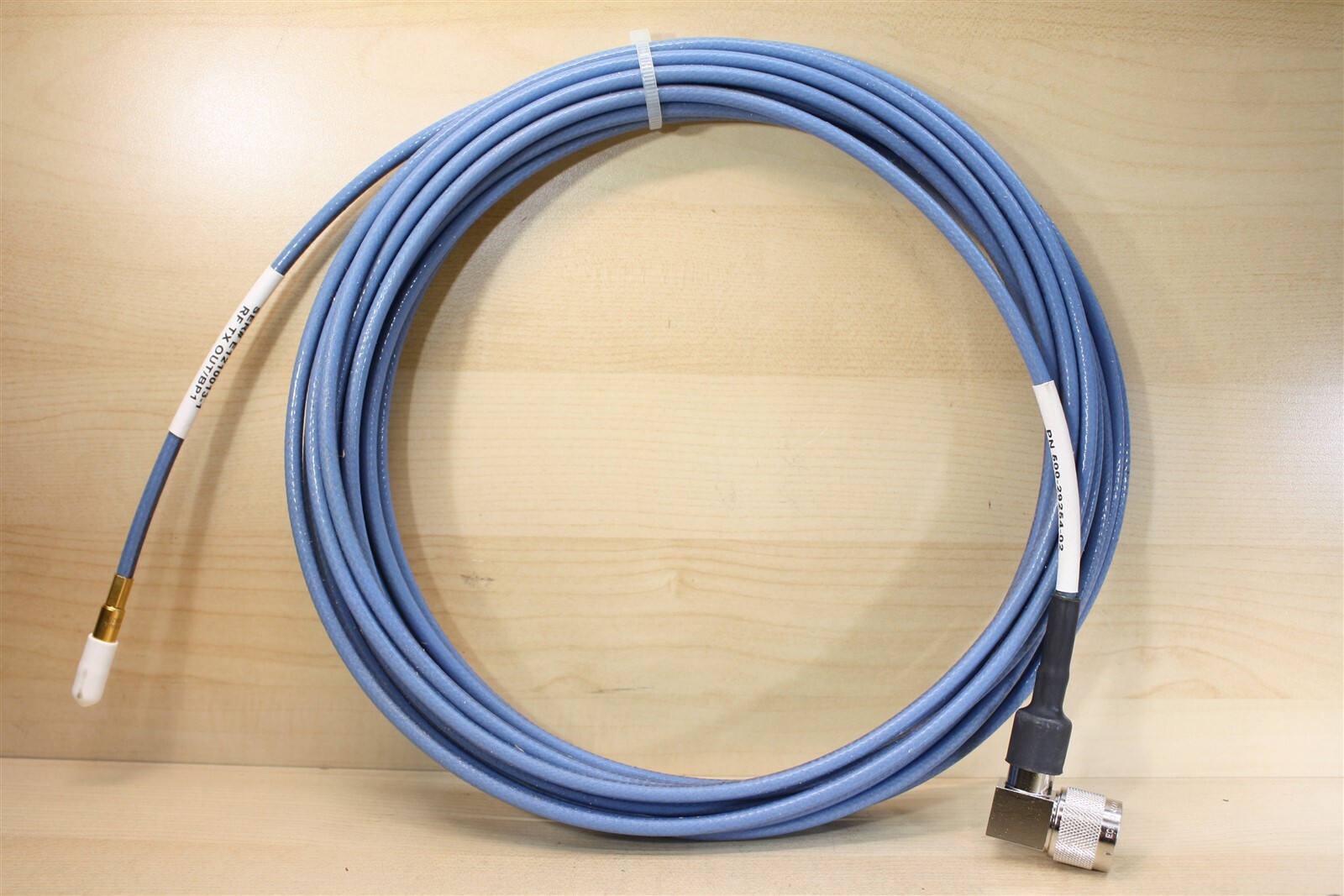 ECS Electronic Cable Specialists 3C058A Coax Cable P/N 500-29254-02