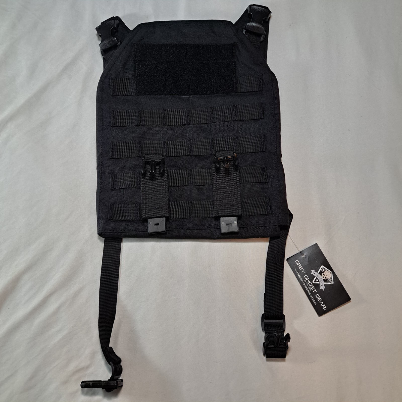Grey Ghost Gear TX-AT Plate Carrier Large Back Only black New