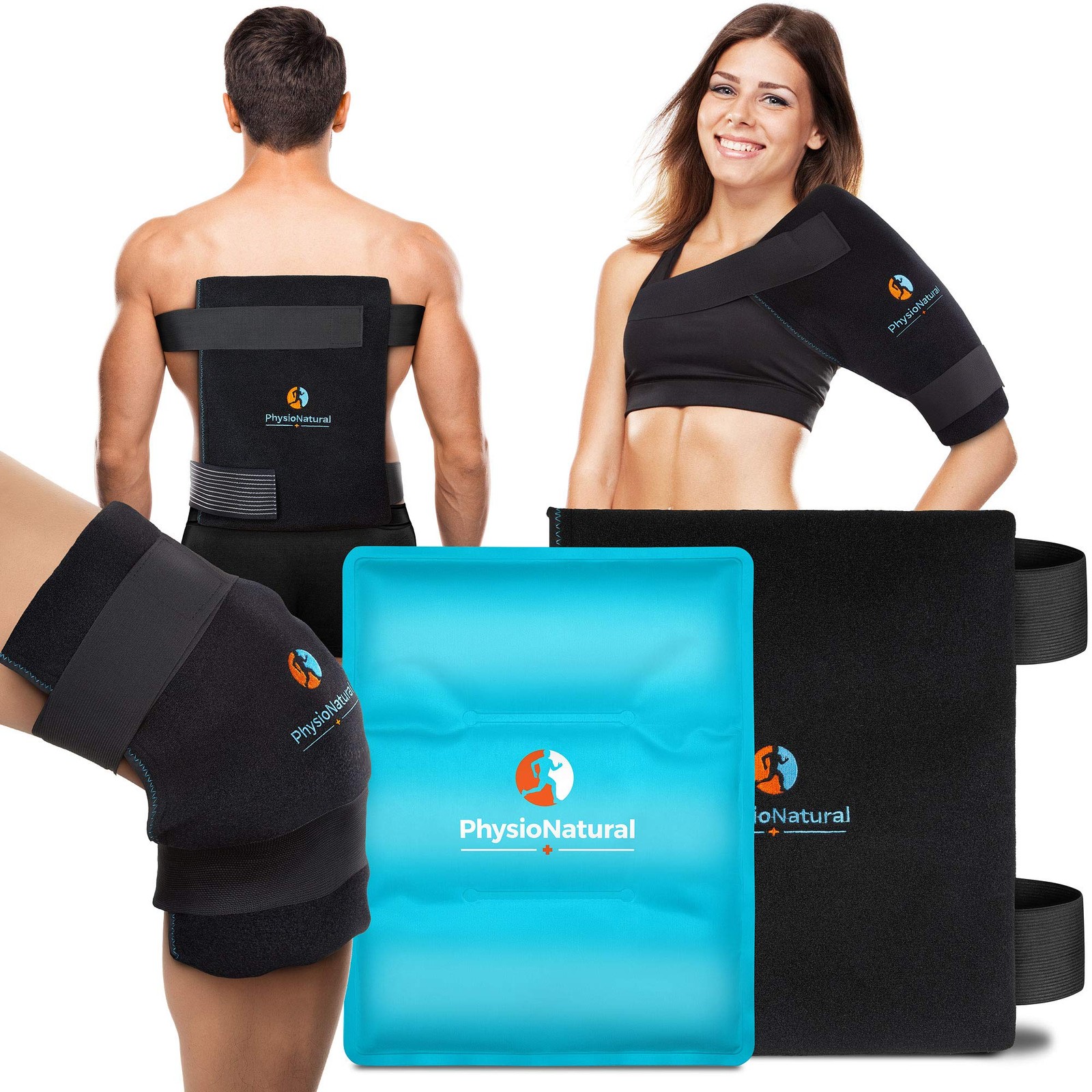 Universal Large Flexible Gel Ice Pack & Wrap  Cold Therapy for Your Hips, Sho...