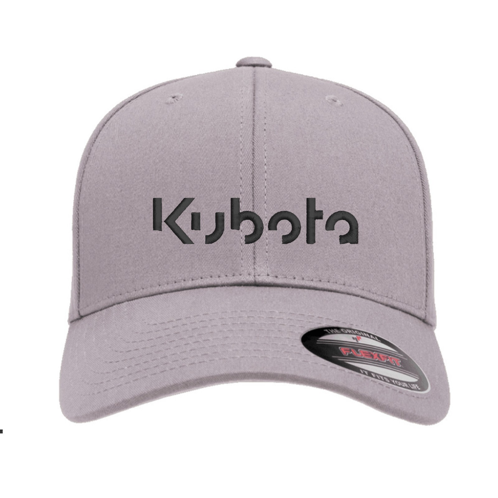 KUBOTA Tractor Flexfit Hat Heavy Duty Equipment Dad's Bday Gift for Him Cap