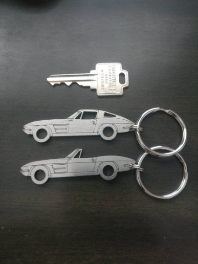 Chevrolet C2 Corvette 1963-1967 Chevrolet Keychains