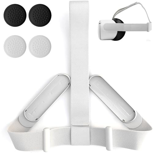 Replacement Head Strap for Oculus Quest 2 VR Headset - White