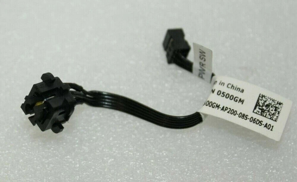 NEW For Dell XPS 8940 Optilex 3681 3880 Power Button Switch Cable 0500GM