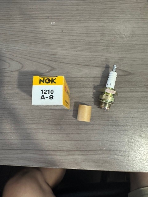 NGK SPARK PLUG A-8  1210 NEW  NIB Ski-Doo Arctic-Cat SACHS snowmobile FREE SHIP