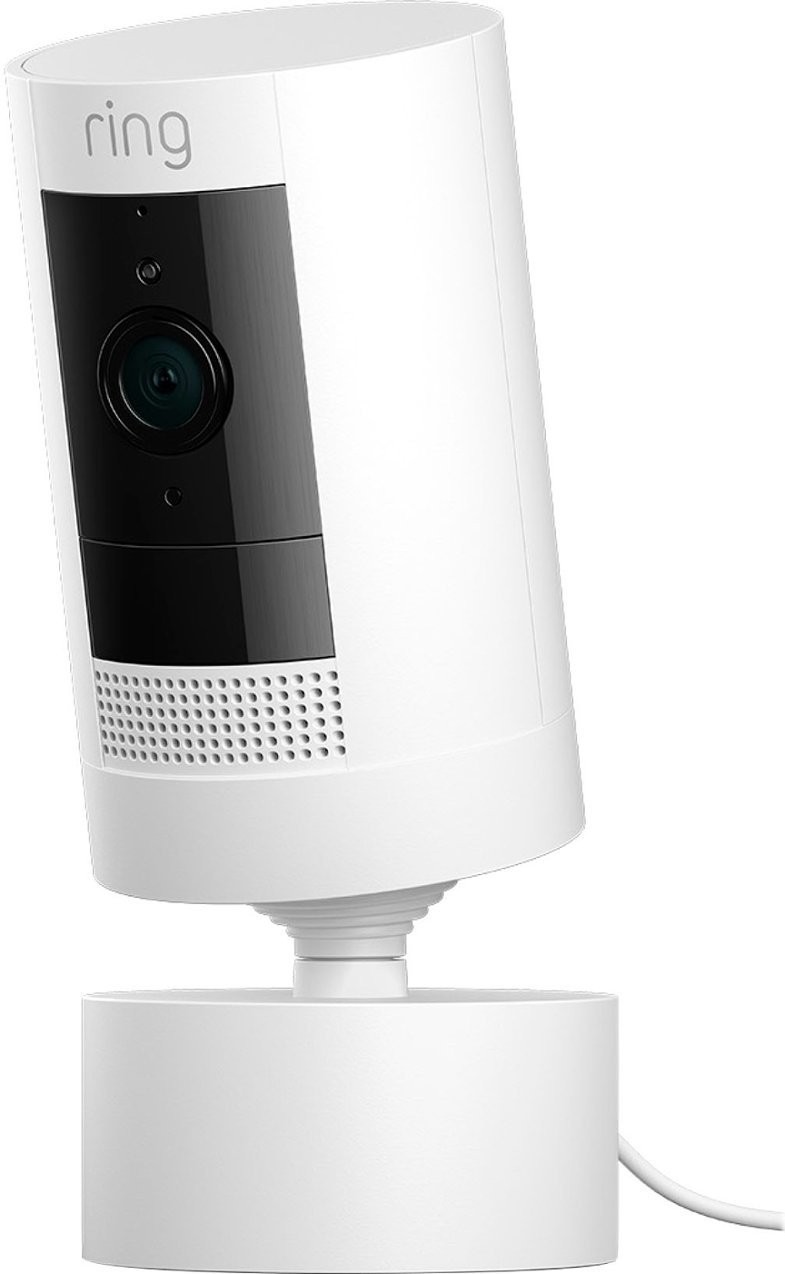 Ring Indoor/Outdoor Pan-Tilt Mount for Ring Stick Up Cam Plug-In - White