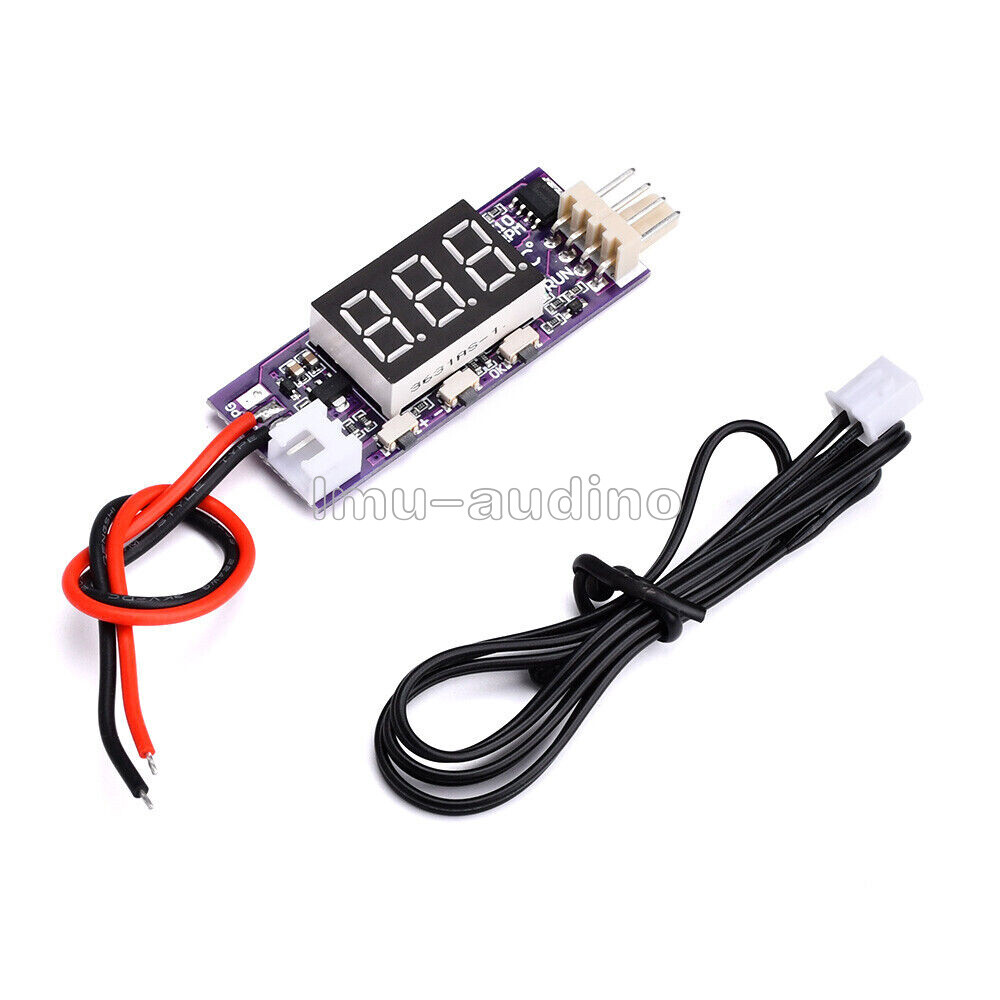 DC 12V 3A PWM PC CPU Fan Temperature Control Thermostat Speed Controller Board