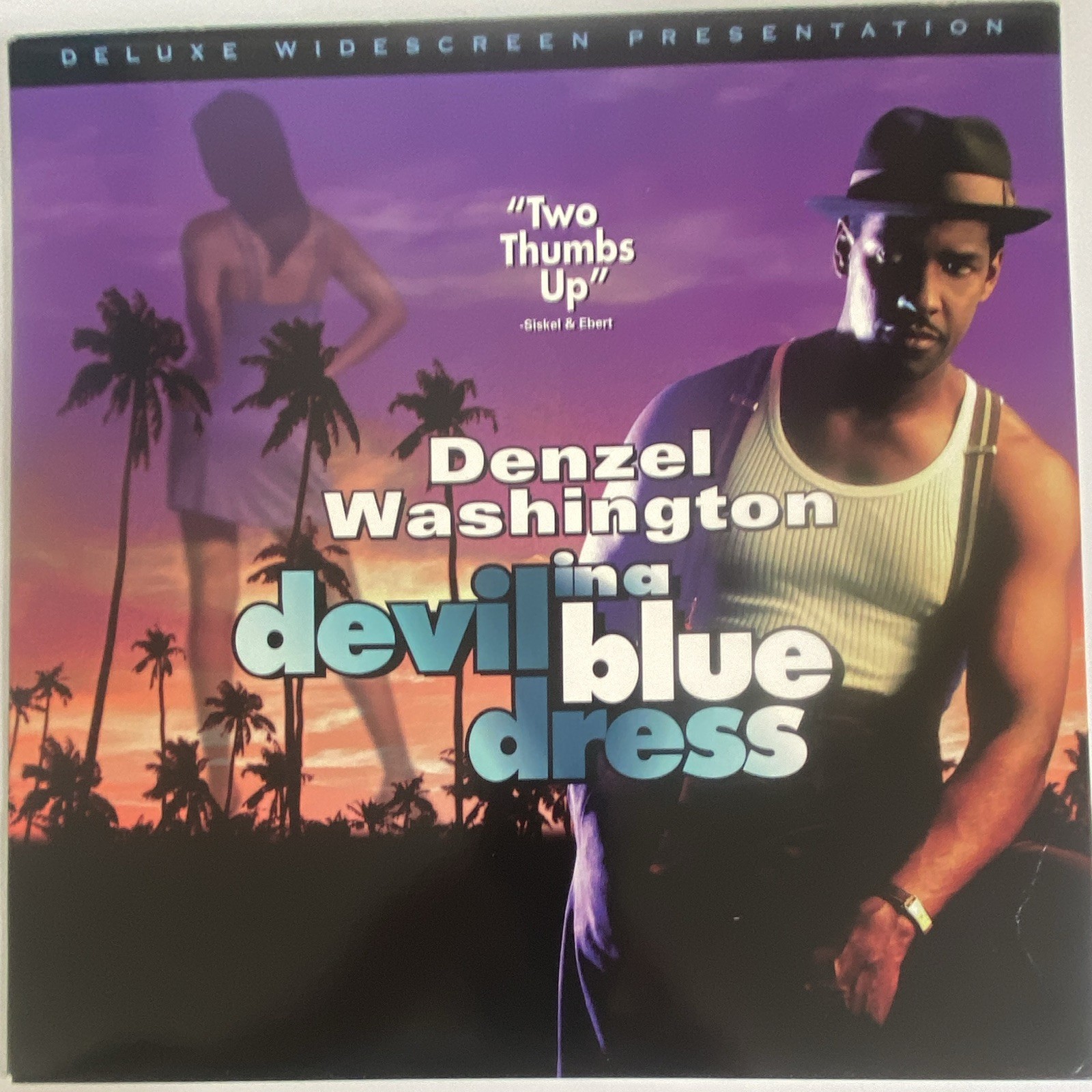 Devil in a Blue Dress LaserDisc Deluxe Widescreen 1995 R Drama D Washington