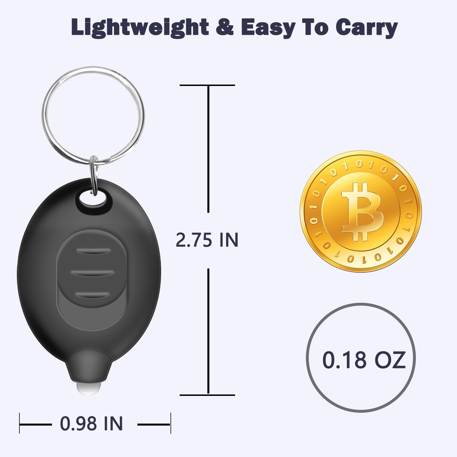 Mini LED Keychain Flashlight, Ultra Bright Tiny Flashlight, Small Keychain Fl...