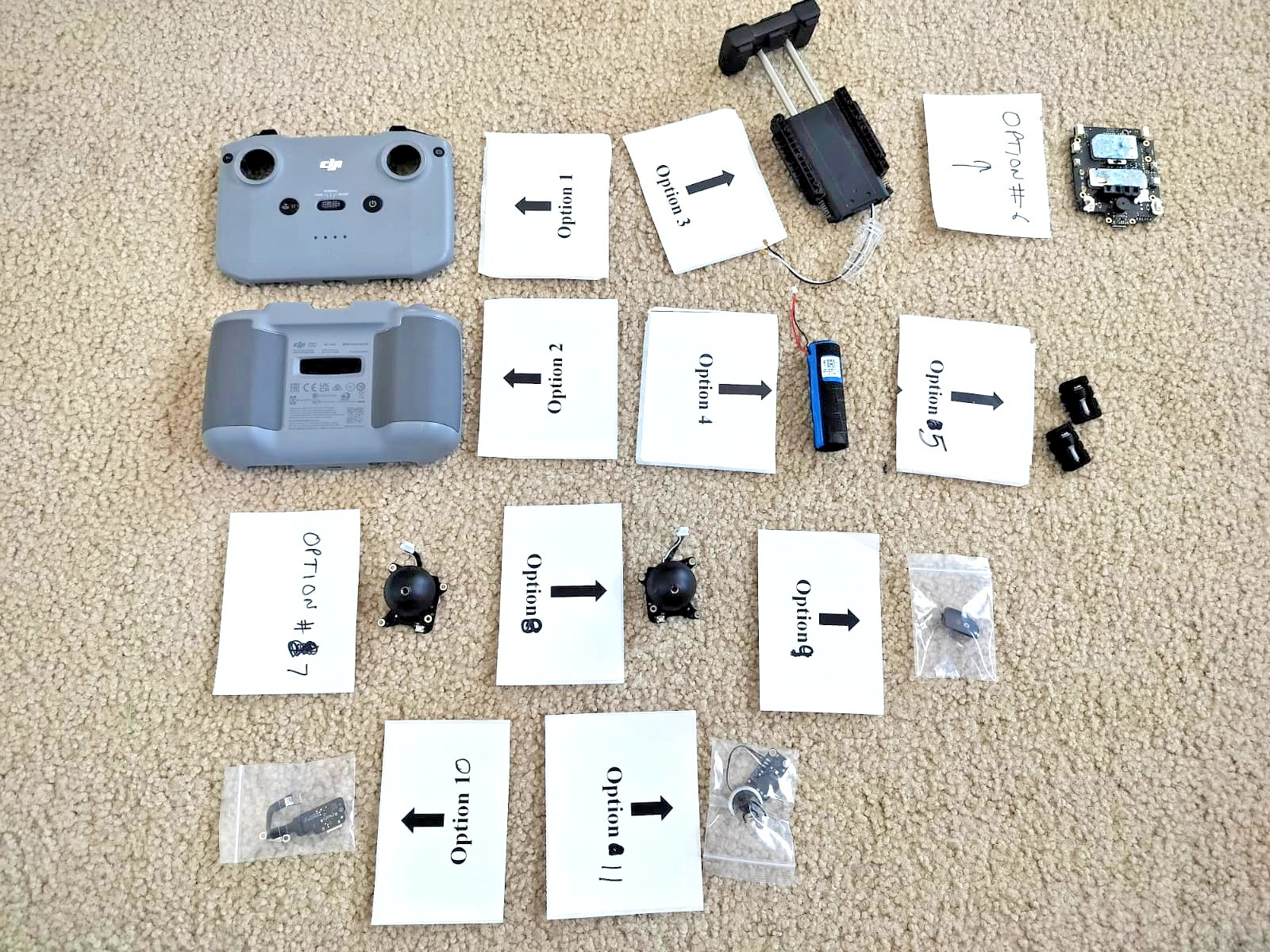 Genuine DJI RC231 Remote Controller RC-N1 for Mavic 3, Mini 2, Air 2/2s PARTS