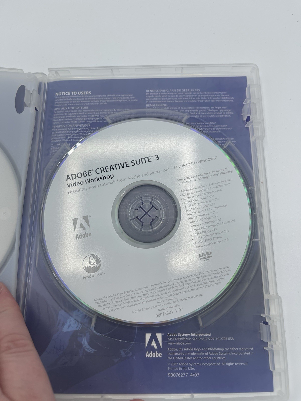 Adobe Photoshop CS3 For Macintosh With Serial Number Key - EUC