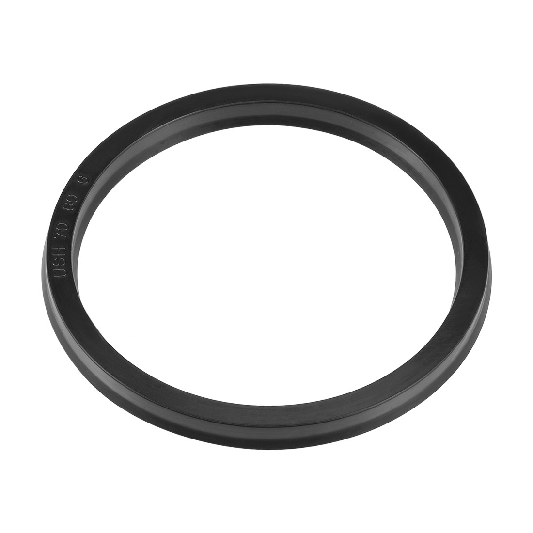 Hydraulic Seal, Piston Shaft USH Oil Sealing O-Ring, 70mm x 80mm x 6mm