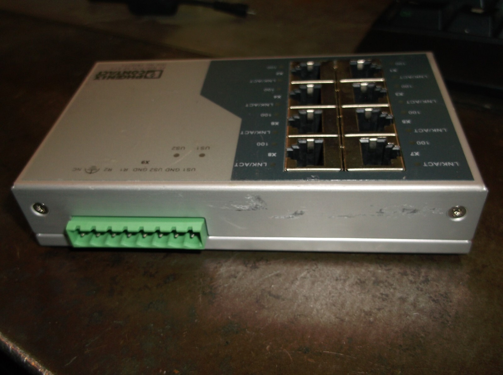 PHOENIX CONTACT 2832771 ETHERNET SWITCH SF 8TX (268-3)
