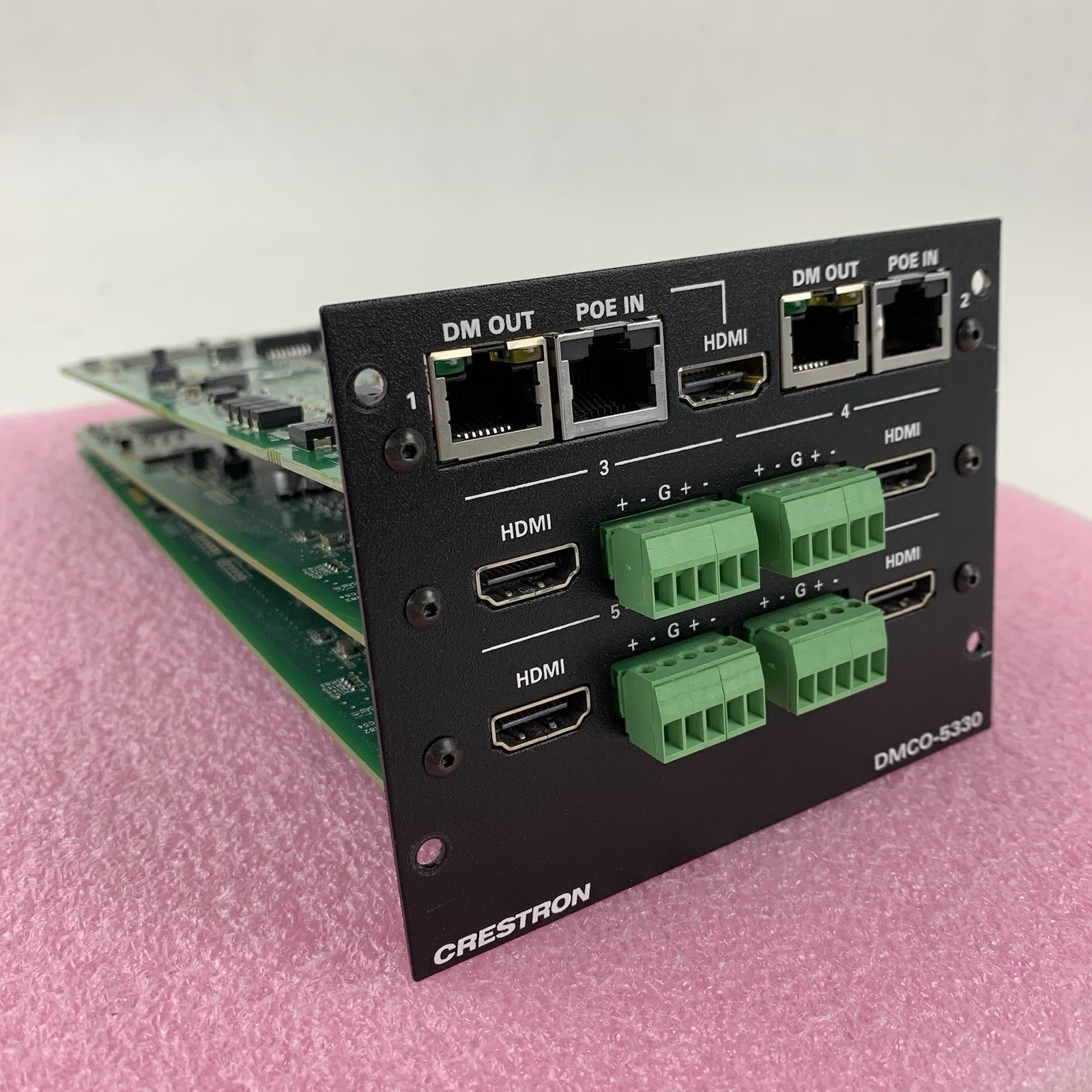 Crestron DMCO-5330 PA06809 SE06809 6504114 Output Card for DM Switchers