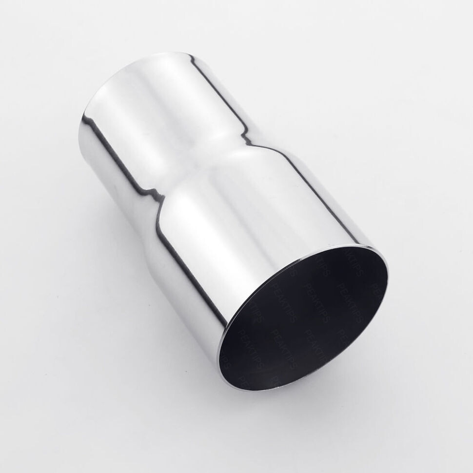 Stainless Steel 2.5" ID to 3" OD Exhaust Pipe Reducer Adapter Weld On
