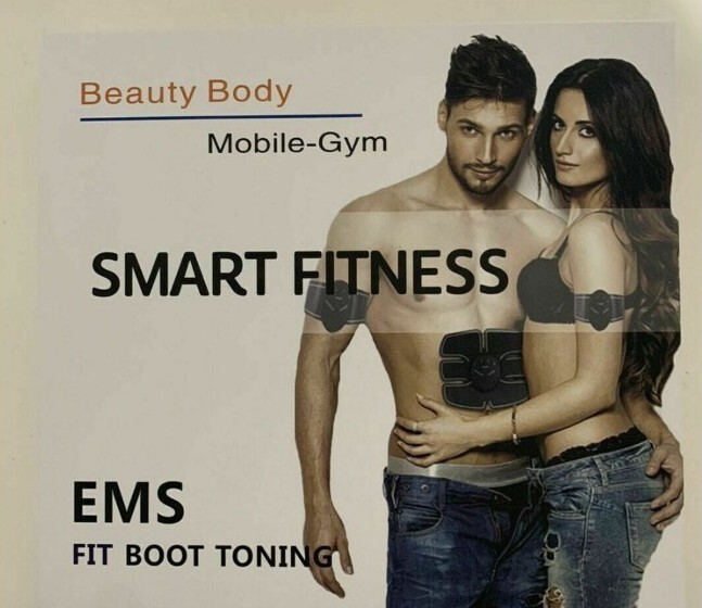 Mobile Gym Smart Fitness EMS Fit Boot Toning Beauty Body, Abdominals, NIB.