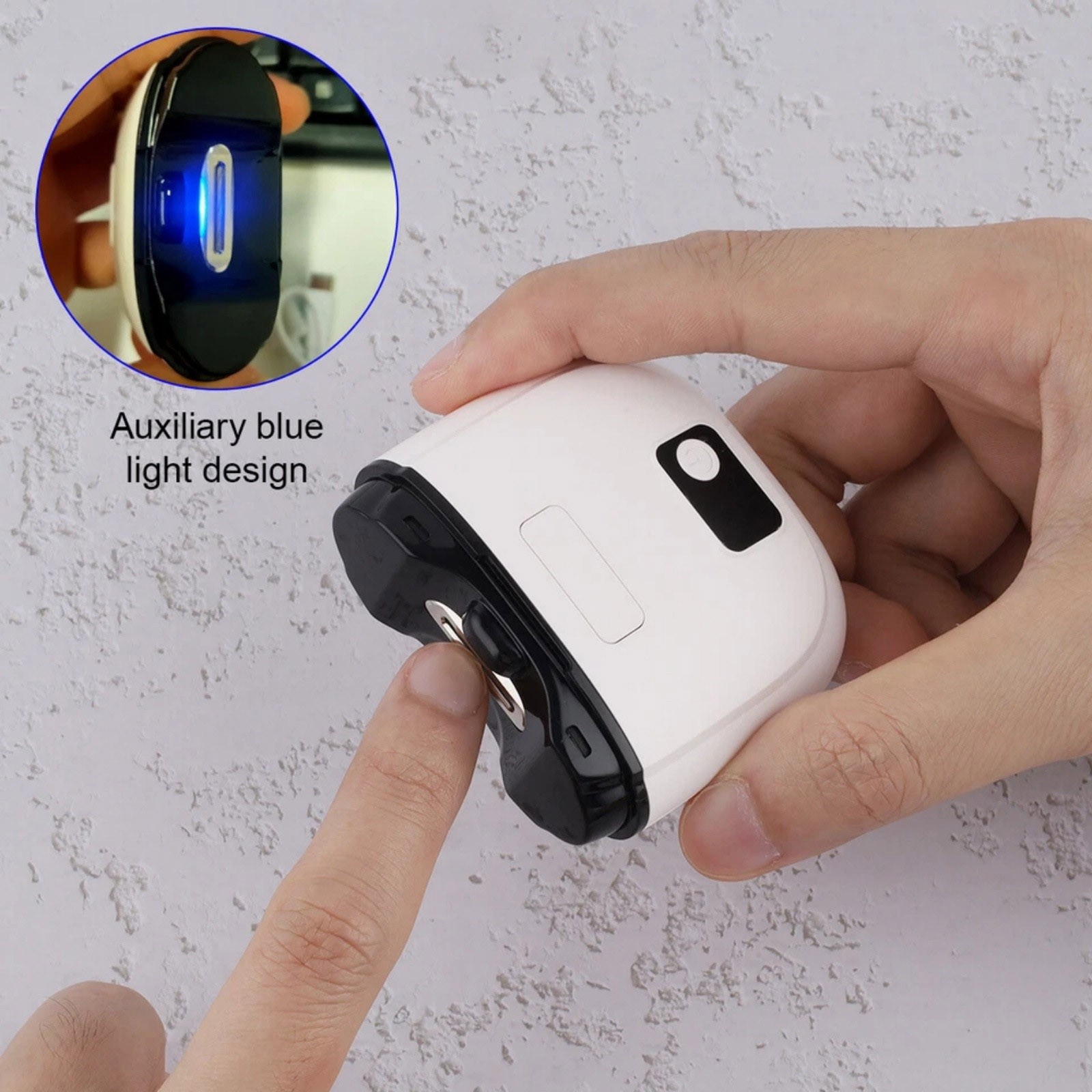 Automatic Electric Nail Grinder 3 Speed Modes Digital Control for Home Use