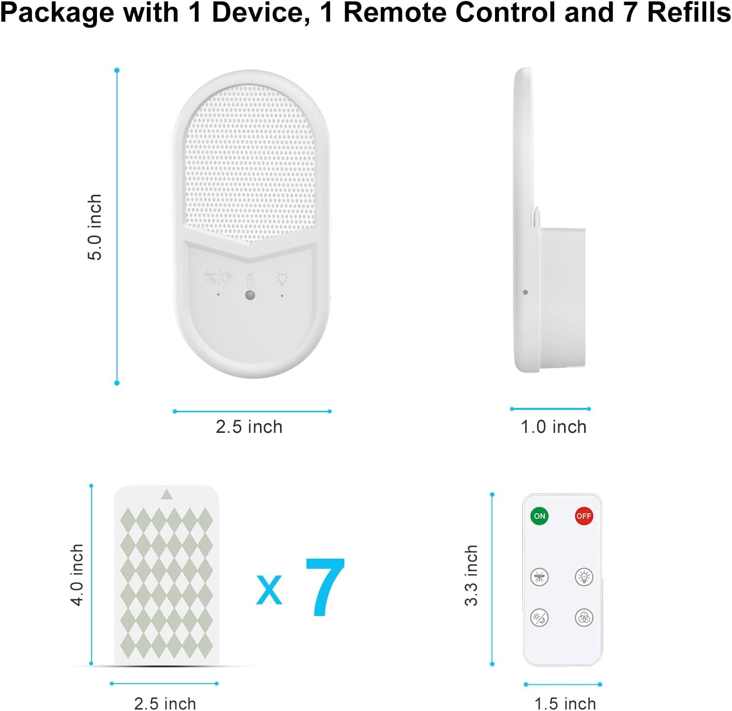 Flying Insect Trap, Remote & Touch Control Fly Trapper, Plug-in Mosquito Kill...