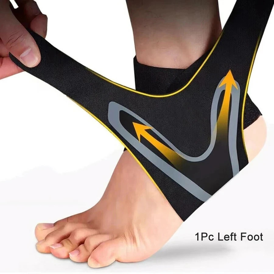 Ankle Support Compression Brace Foot Heel Achilles Tendon Pain Relief Strap