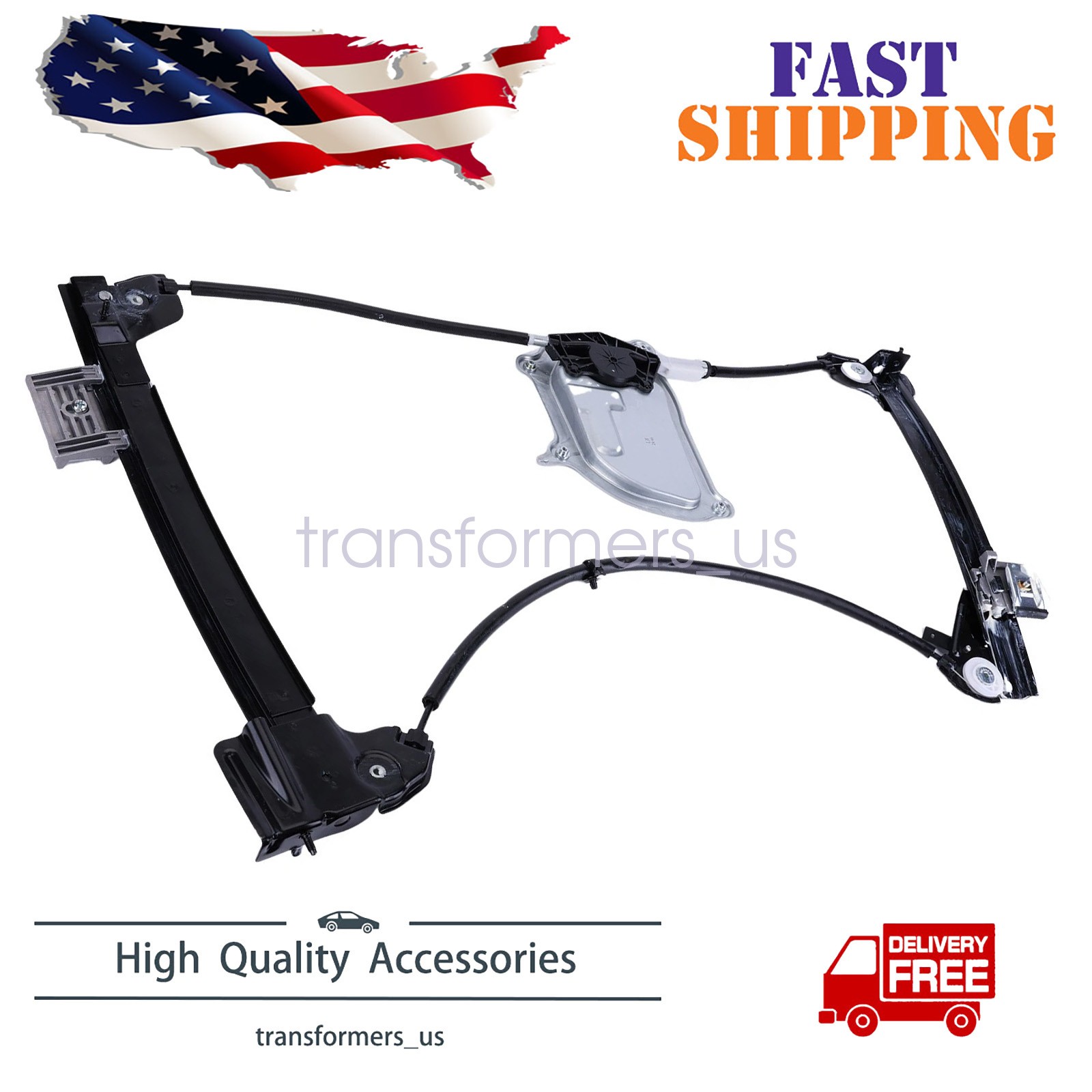 Driver Side Front Power Window Regulator for VW Beetle Convertible 2Door 03-10