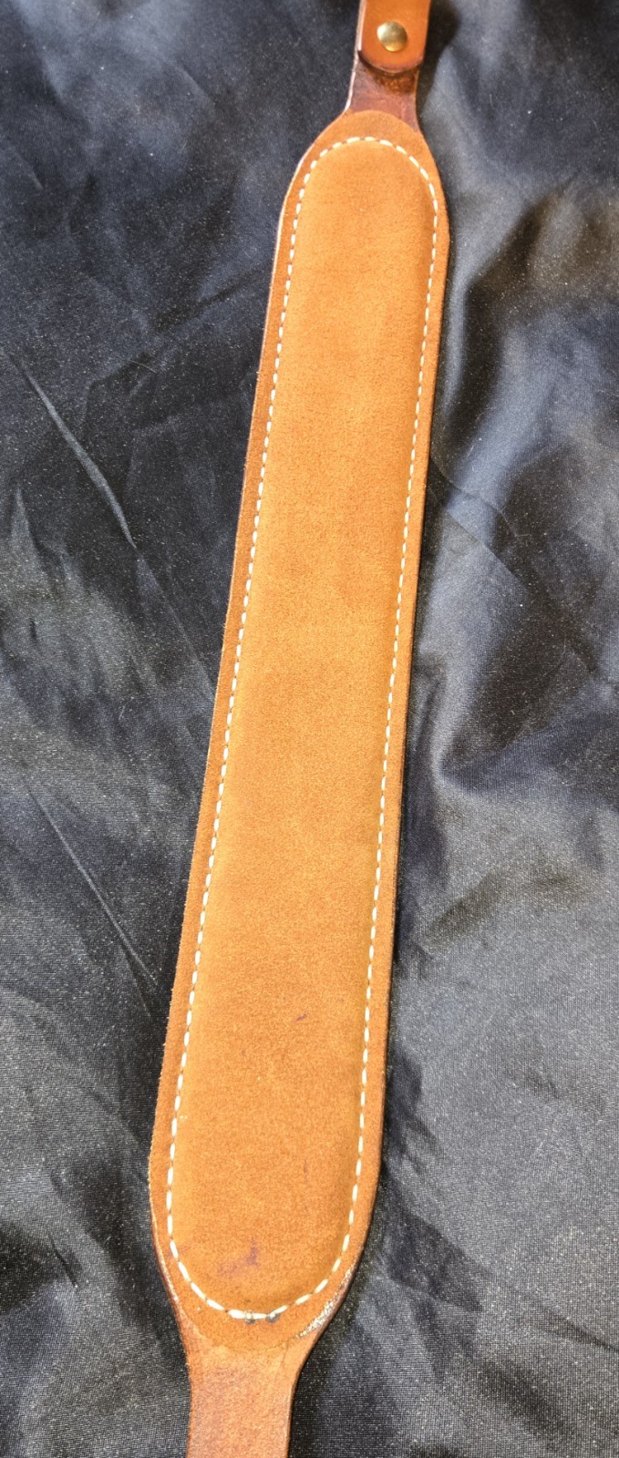 Hand Carved Leather Rifle Sling Padded