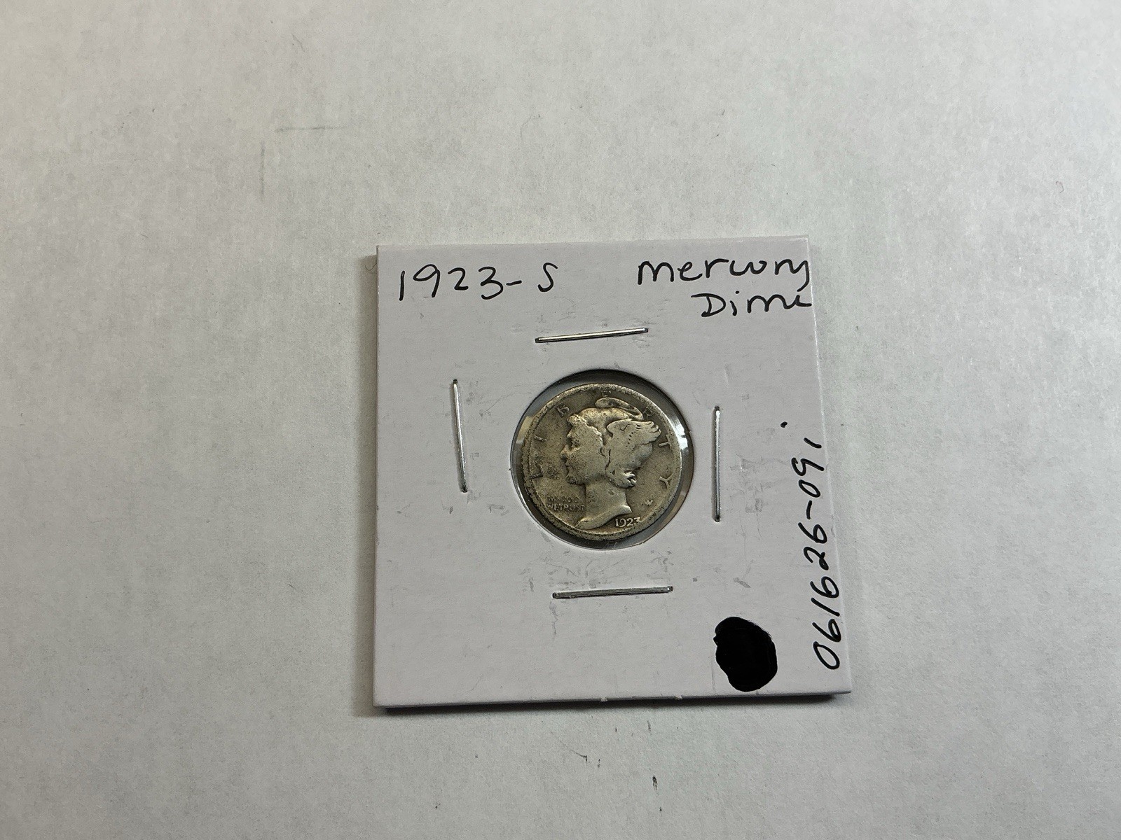 1923 S Mercury 90% Silver Dime Key Date from San Francisco Mint 061626 09i