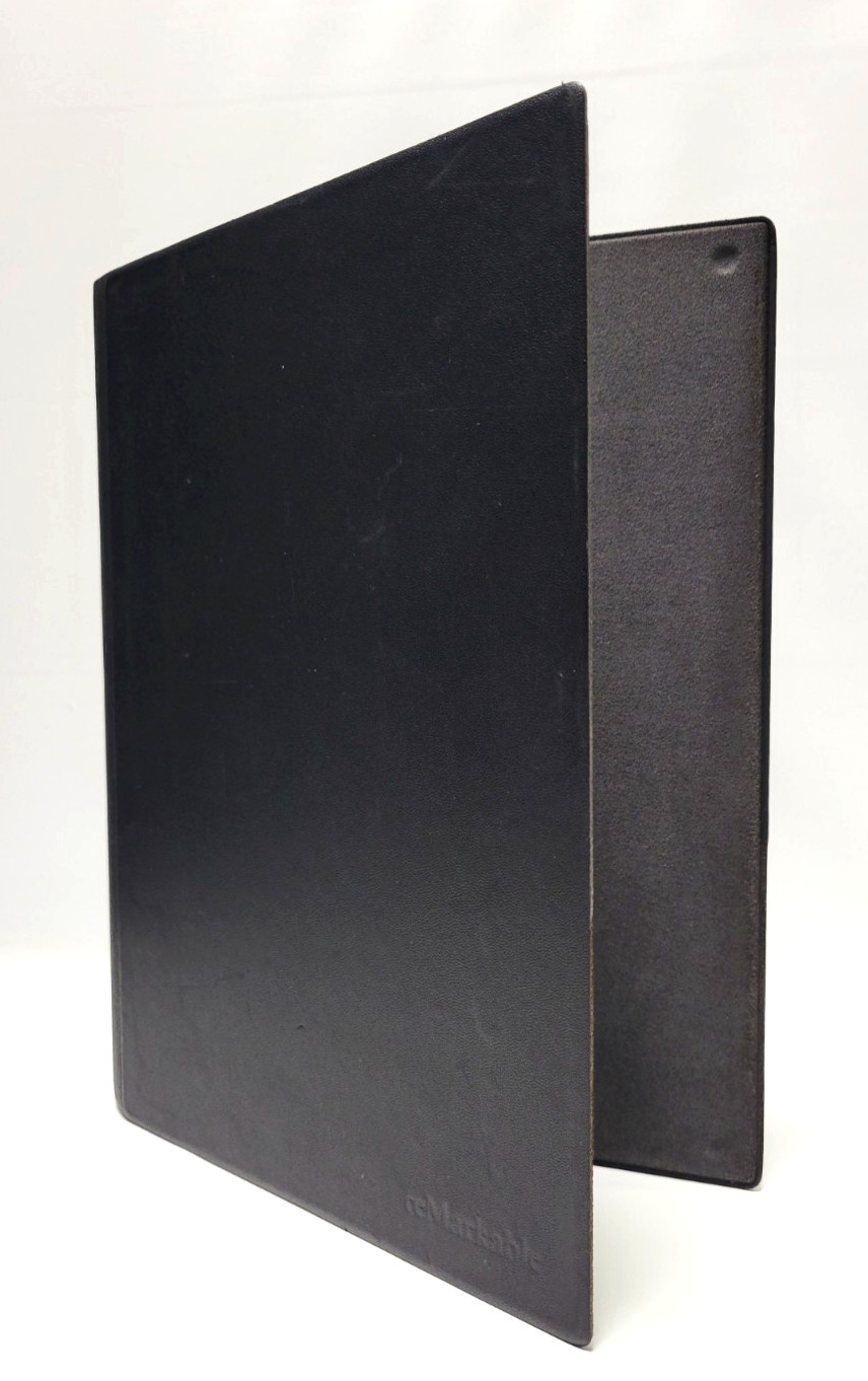 Original ReMarkable 2 Book Folio Leather Cover Slim Case for Tablet Black