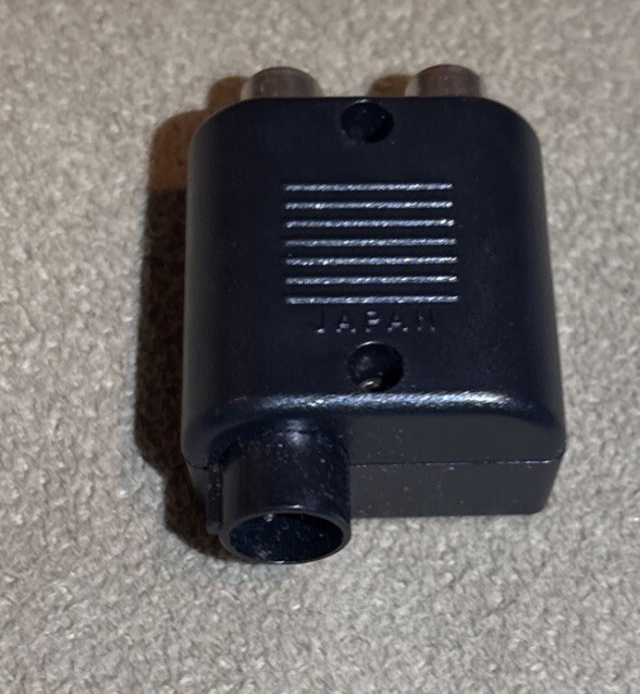 Vintage RCA / Panasonic Video - Audio Input Adapter *12-Pin # VAA002 *NEW