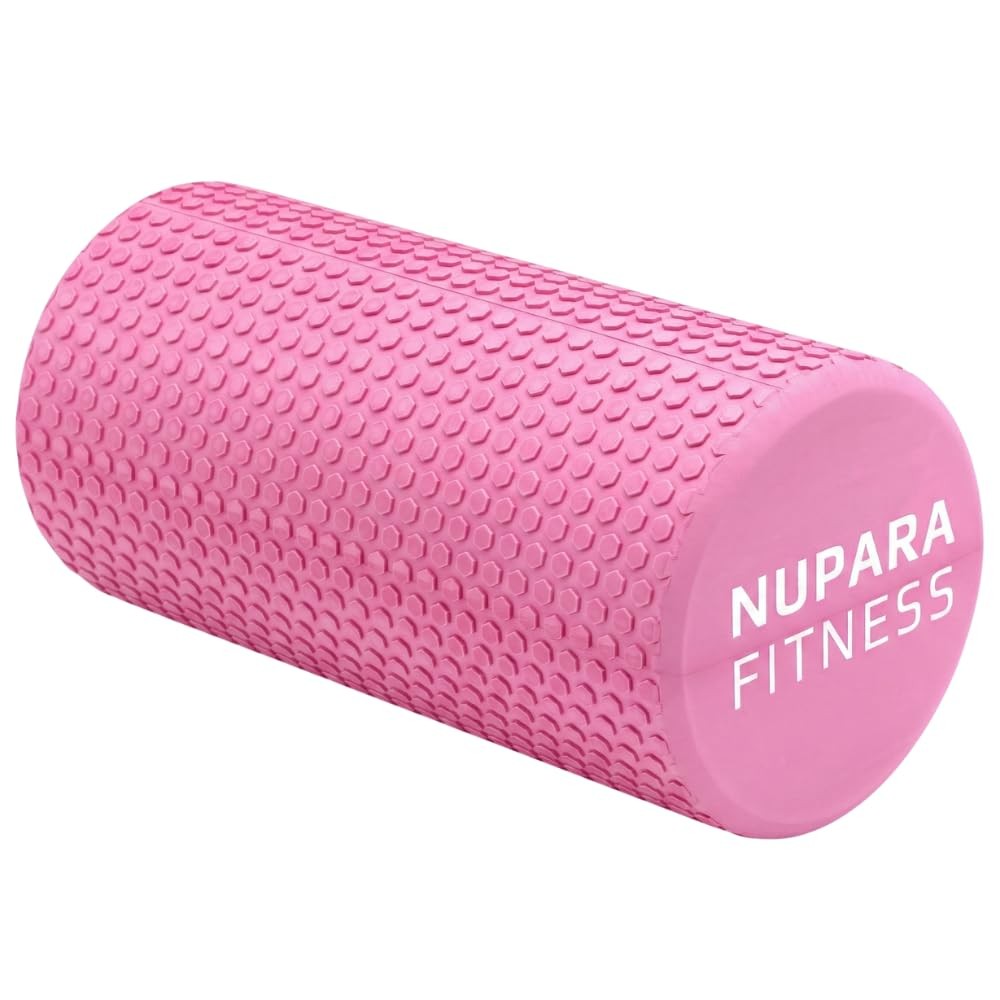 Foam Roller for Back, Legs, and Deep Tissue Muscles. Muscle Running, Cycling