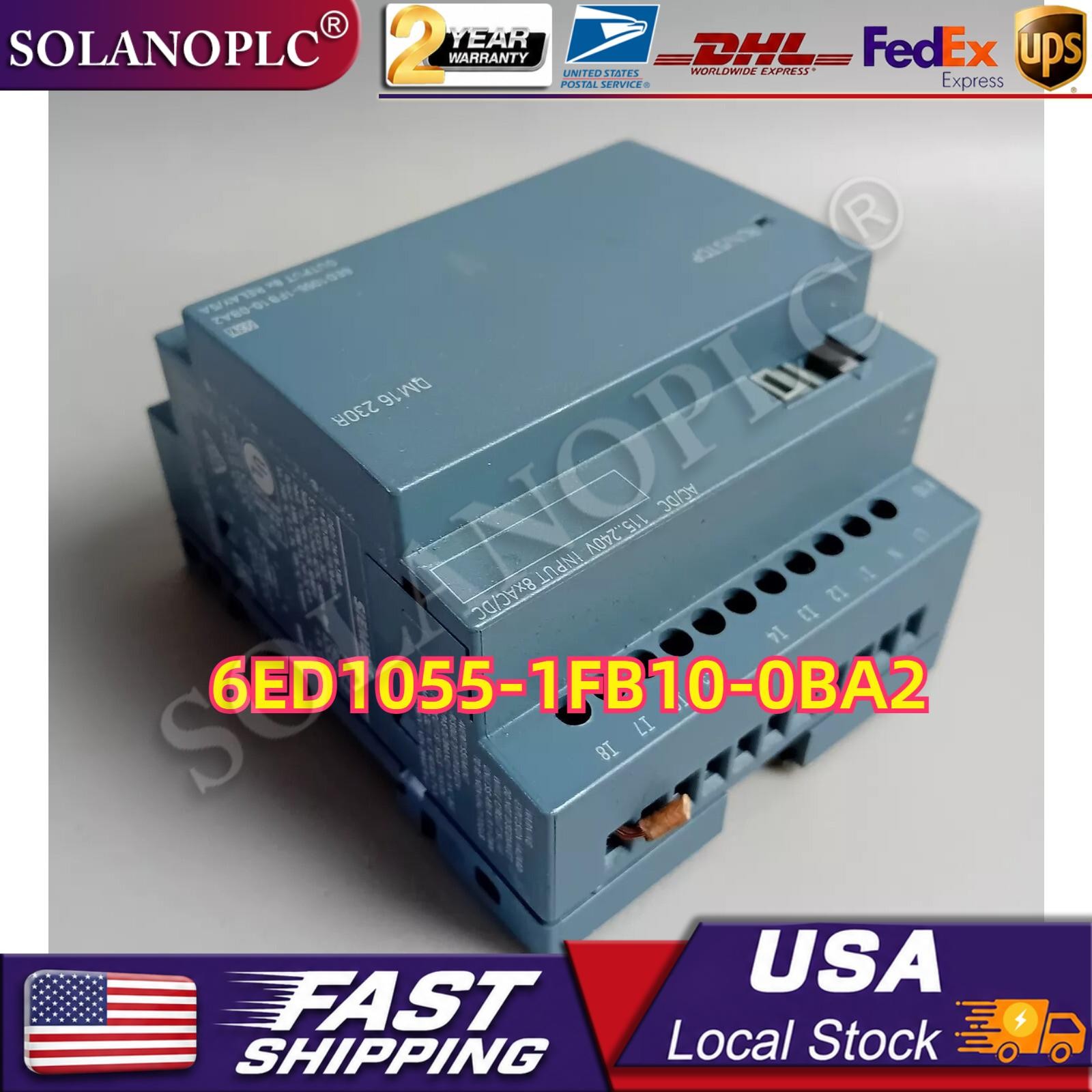 6ED1055-1FB10-0BA2 New Siemens 6ED1 055-1FB10-0BA2 LOGO DM16 230R expansion
