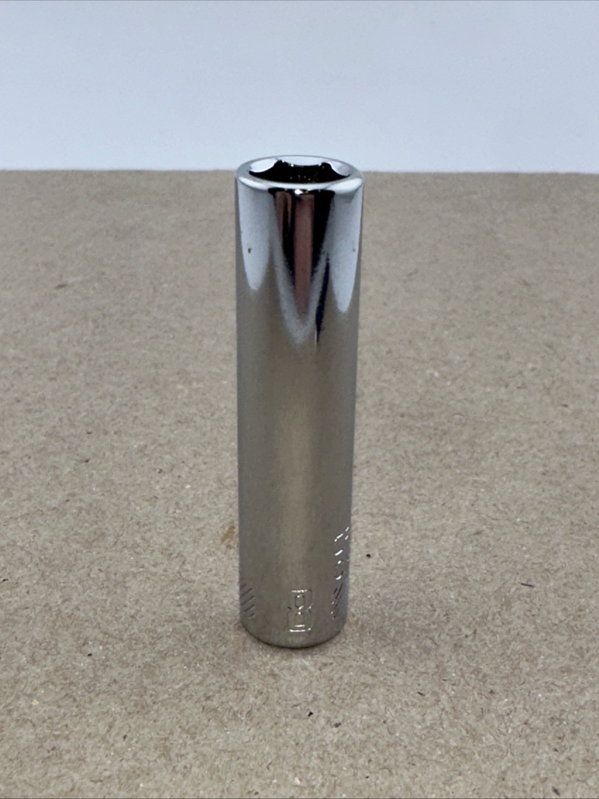 CRAFTSMAN Deep Socket, Metric, 1/4-Inch Drive, 8mm, 6-Point (CMMT44405). 0498