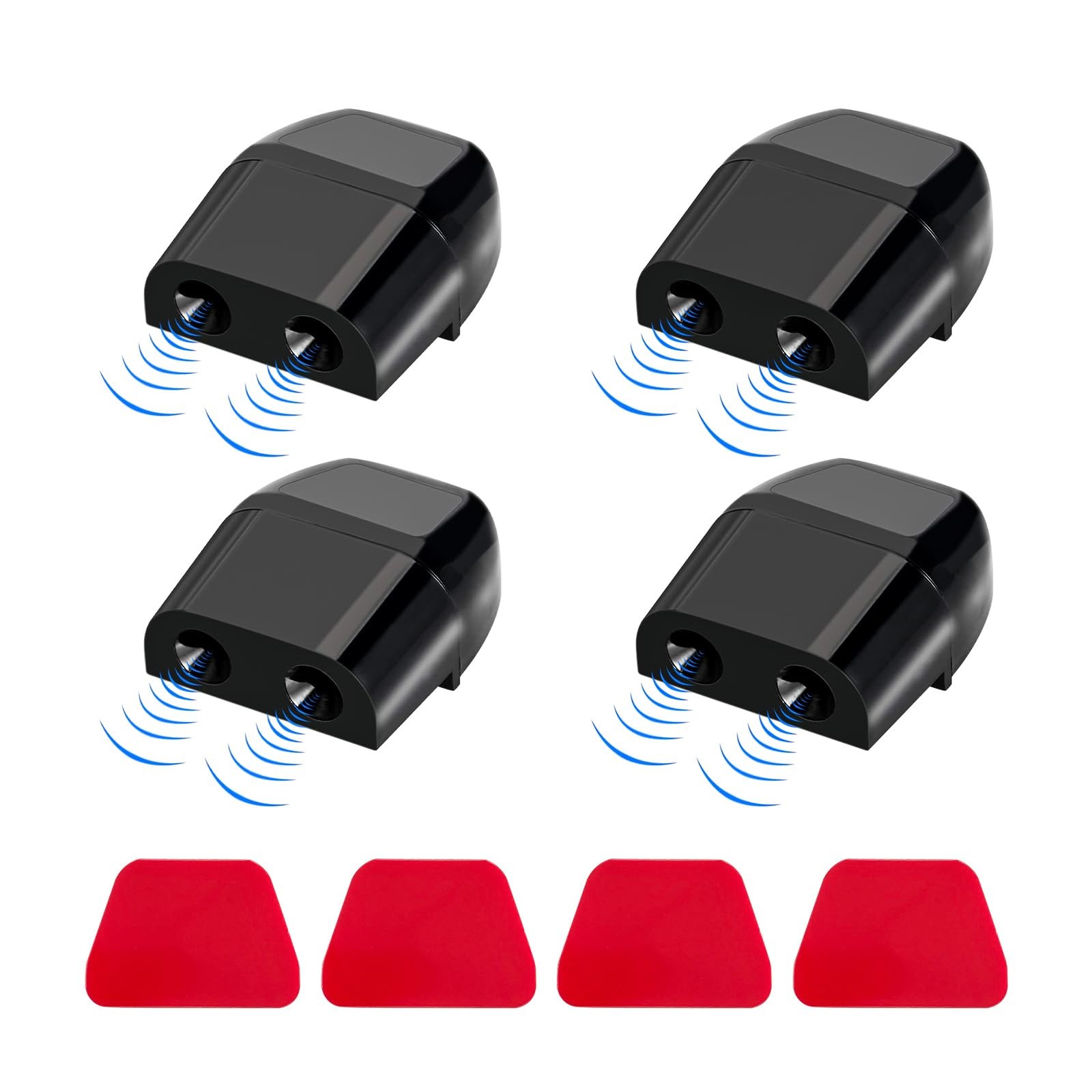 Suvnie 4 PCS Deer Whistles for Cars, Avoid Collisions Deer Warning Whistle wi...