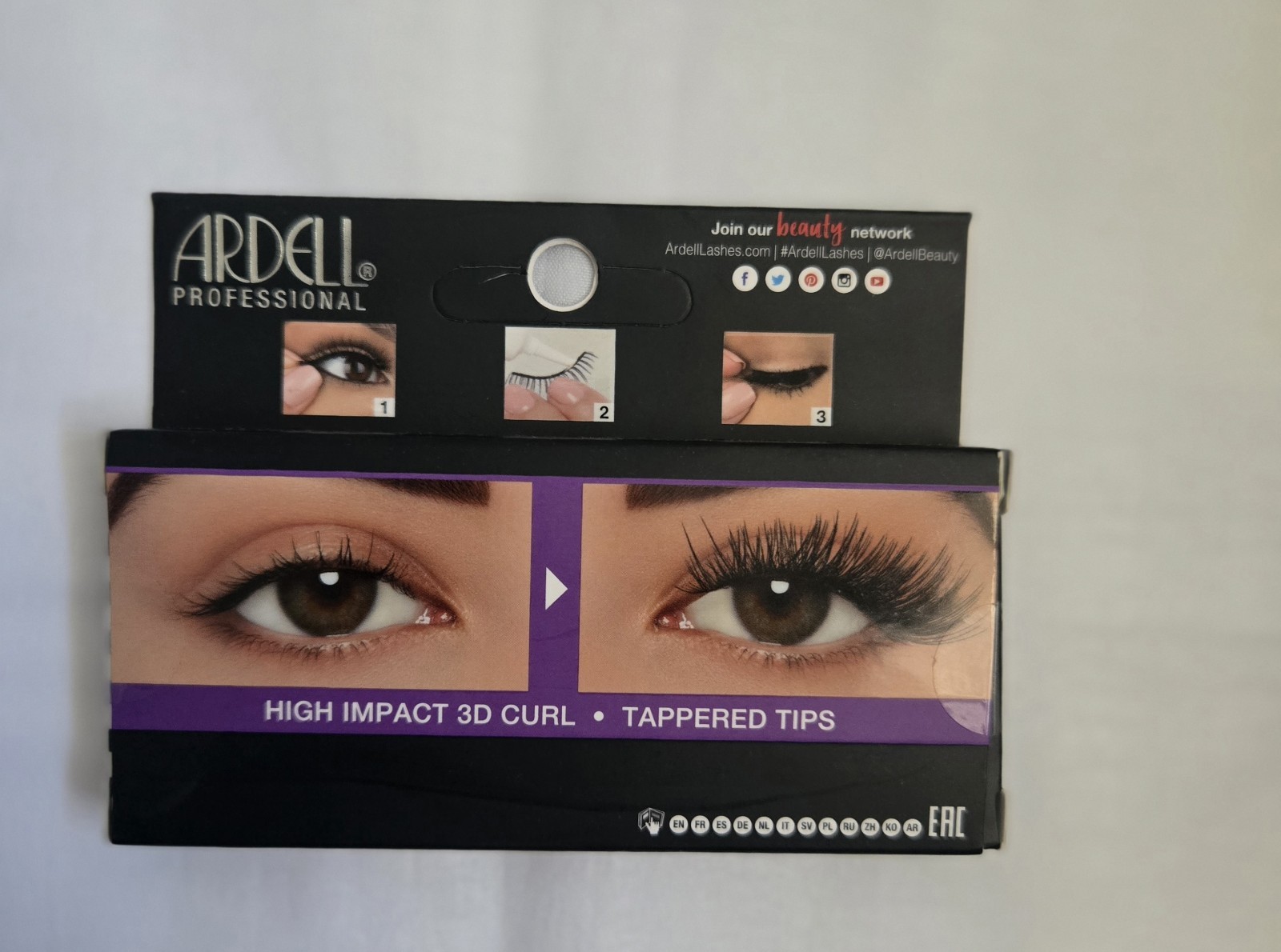 New Ardell Mega Volume #262 Eyelashes Bundle - 2 Pack