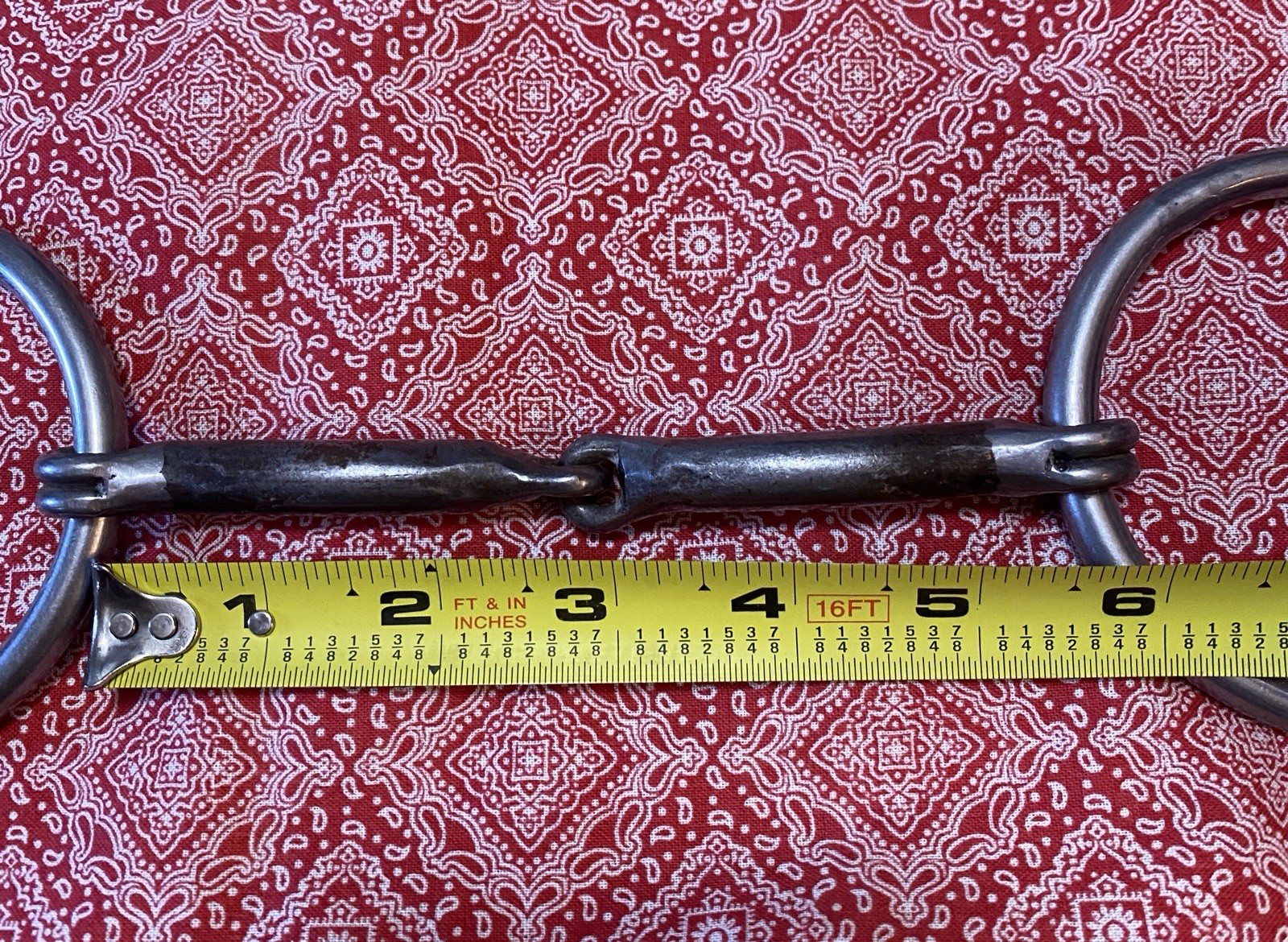 Loose Ring Sweet Iron Western Snaffle By BM” Bit Master”