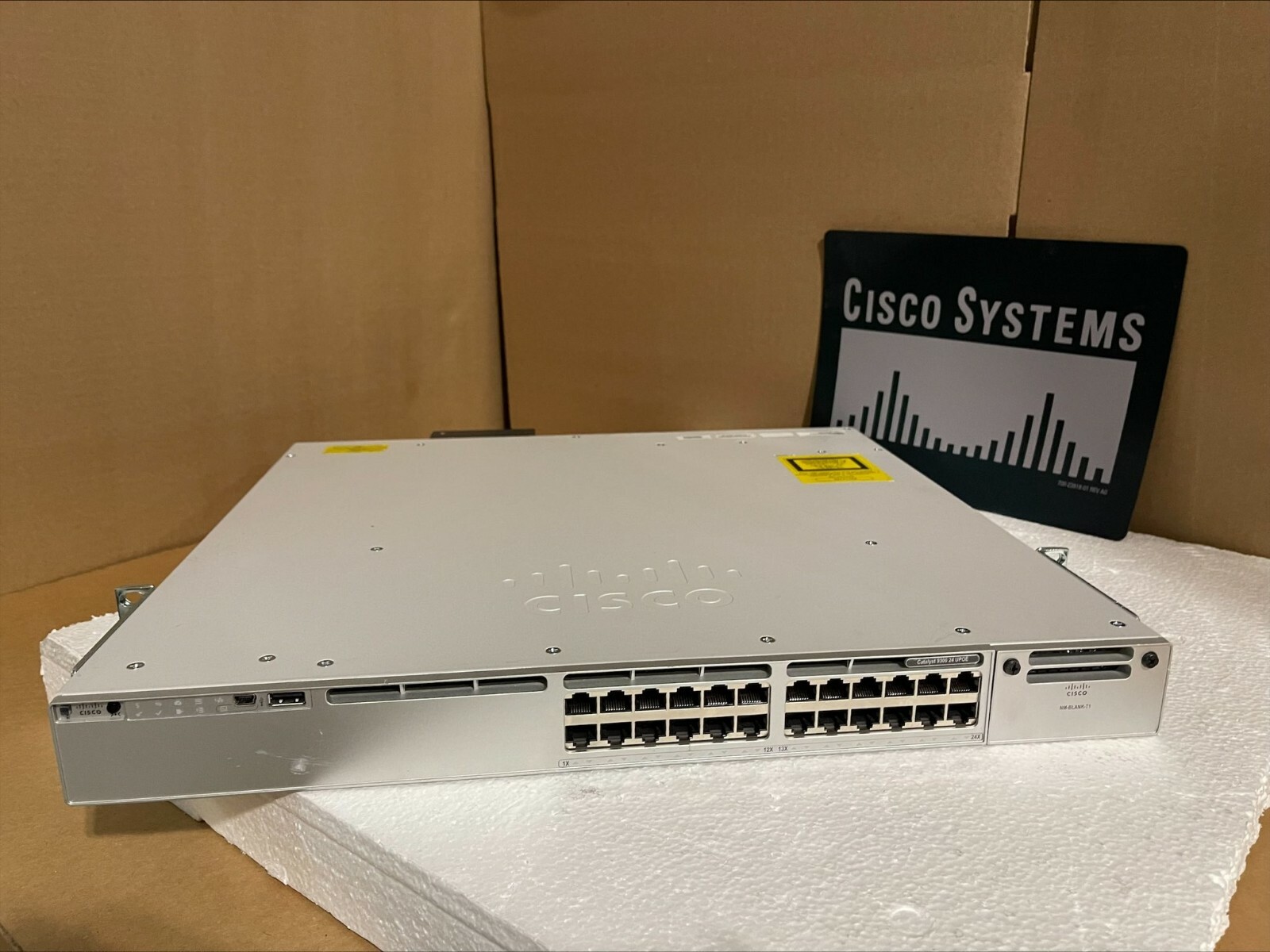 Cisco Catalyst C9300-24U-E 24 UPOE 9300 Series Network Switch