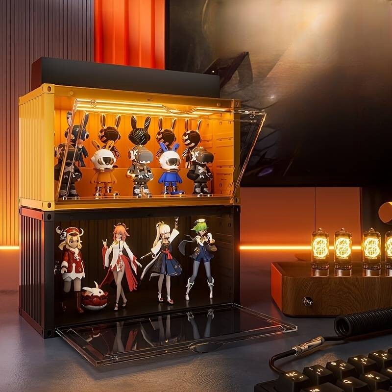 Cool Toy Display Light Box - White (Collection Container light on)