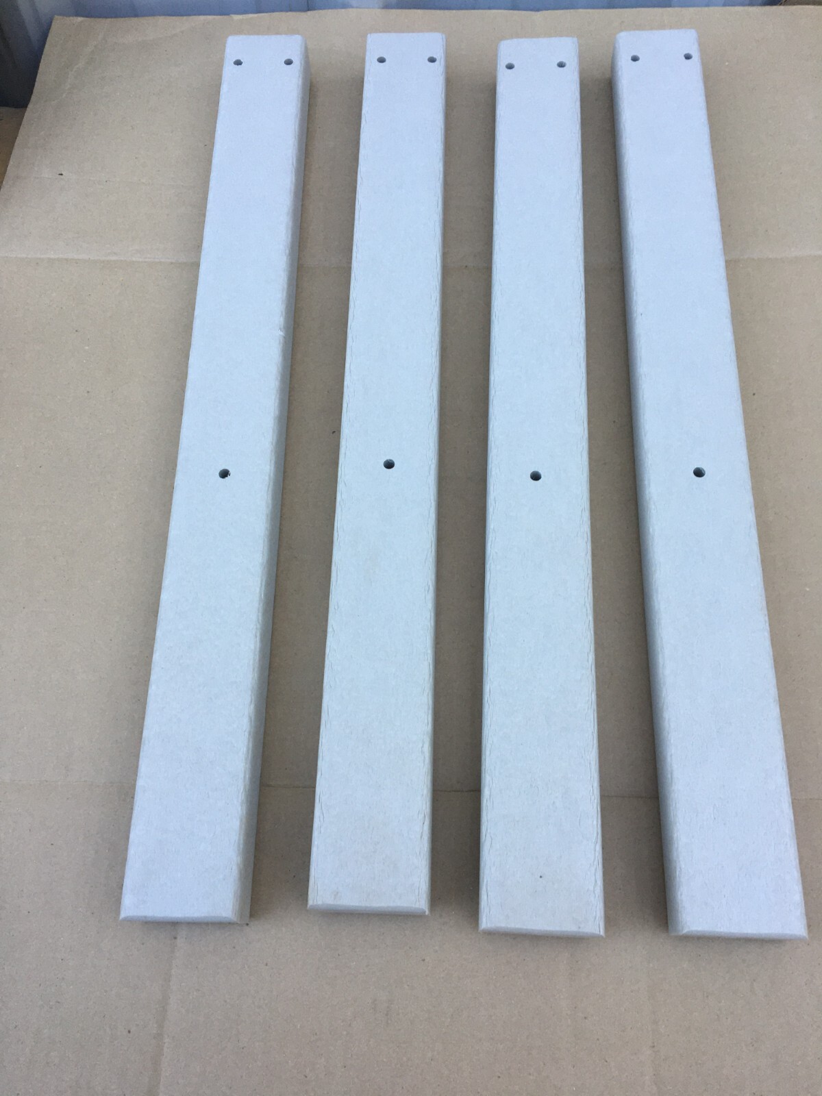 Plastic Legs Dining Color Sand, (set of 4)