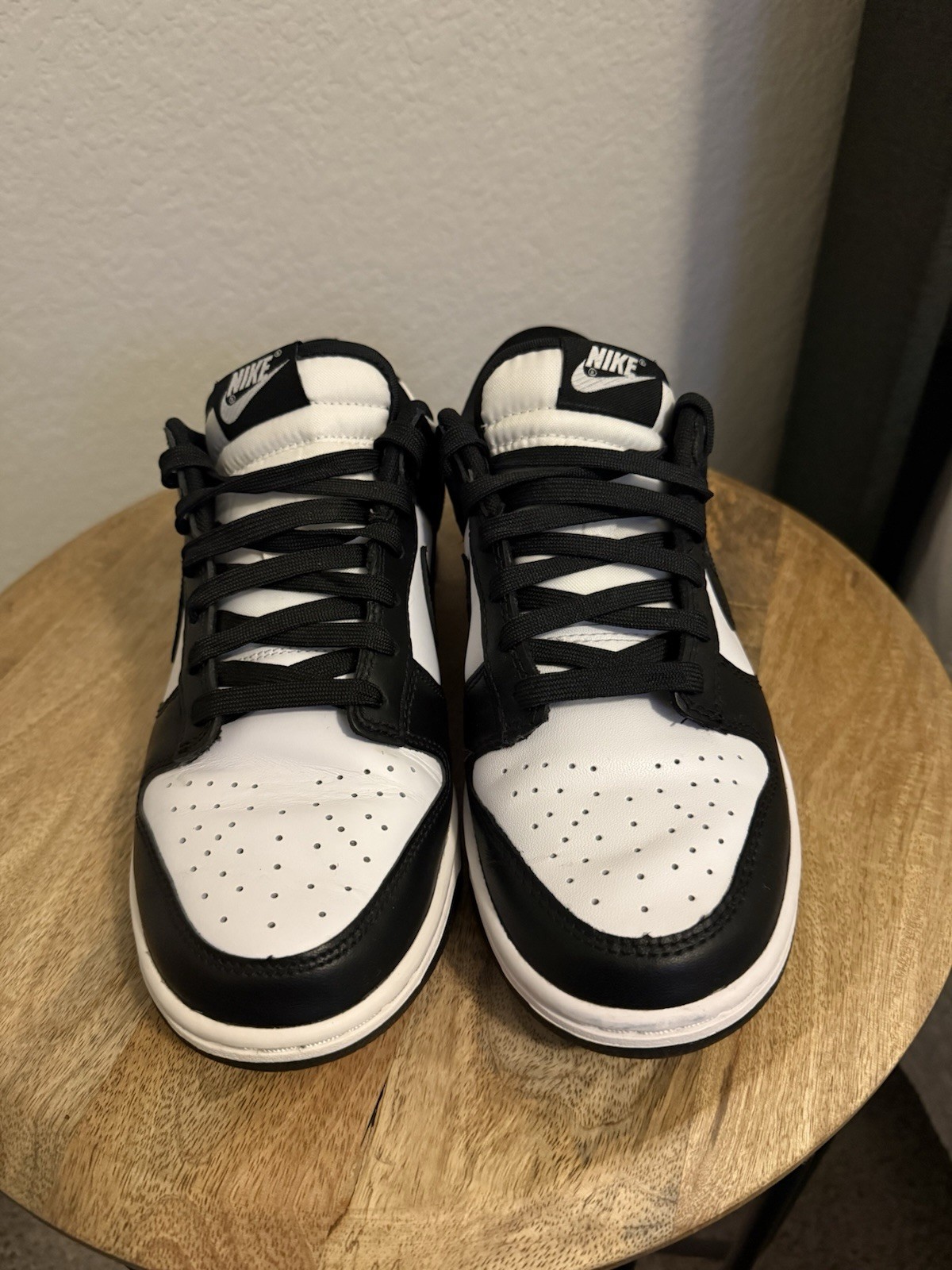 Nike Panda Dunk Lows Men’s Size 7 Women's Size 8 Black White