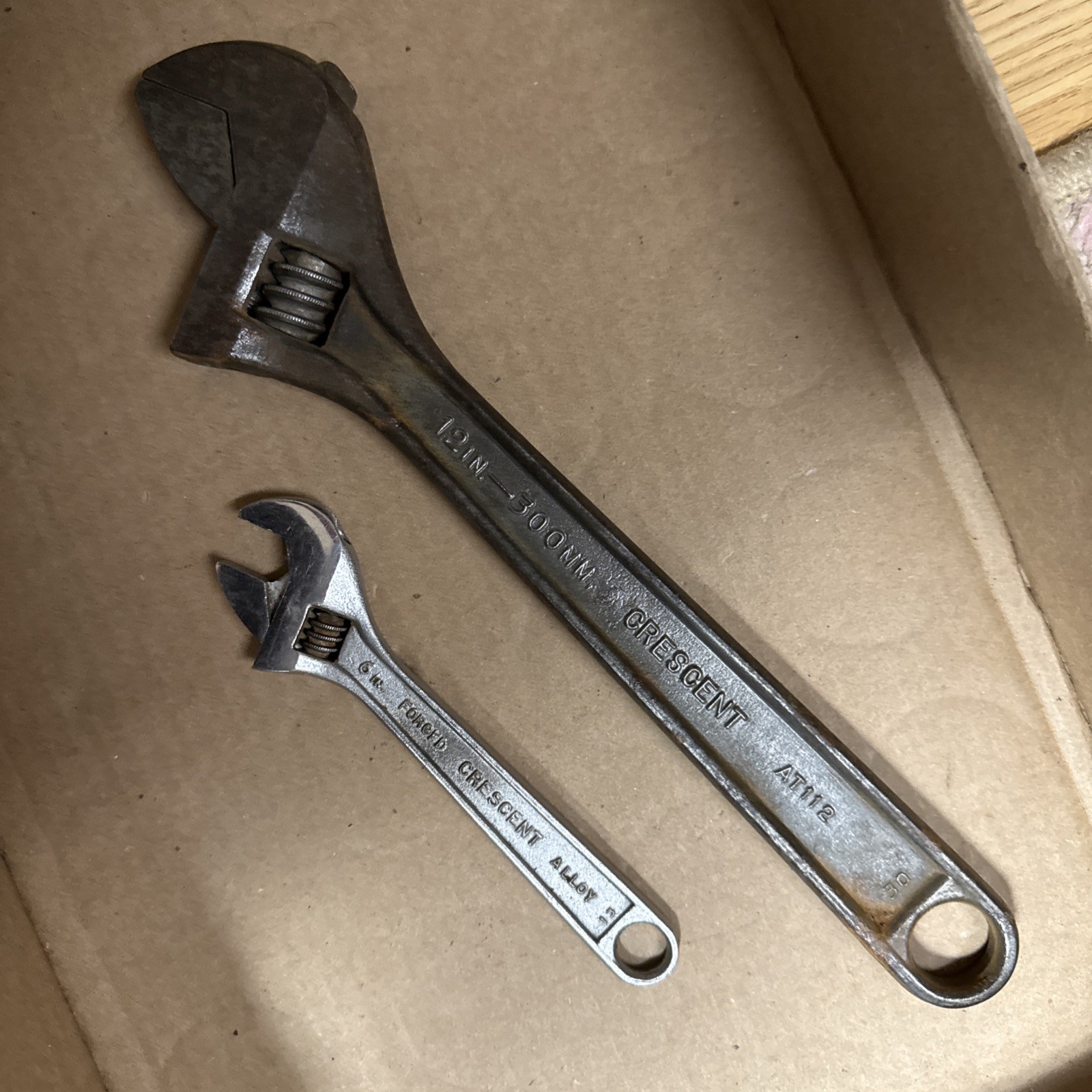 Crescent Wrench Pair