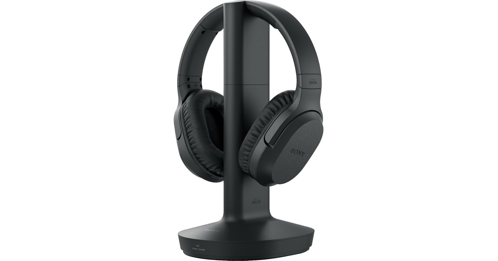 Sony WH-RF400 Wireless Home Theater Headphones RF Transmitter Dock Black