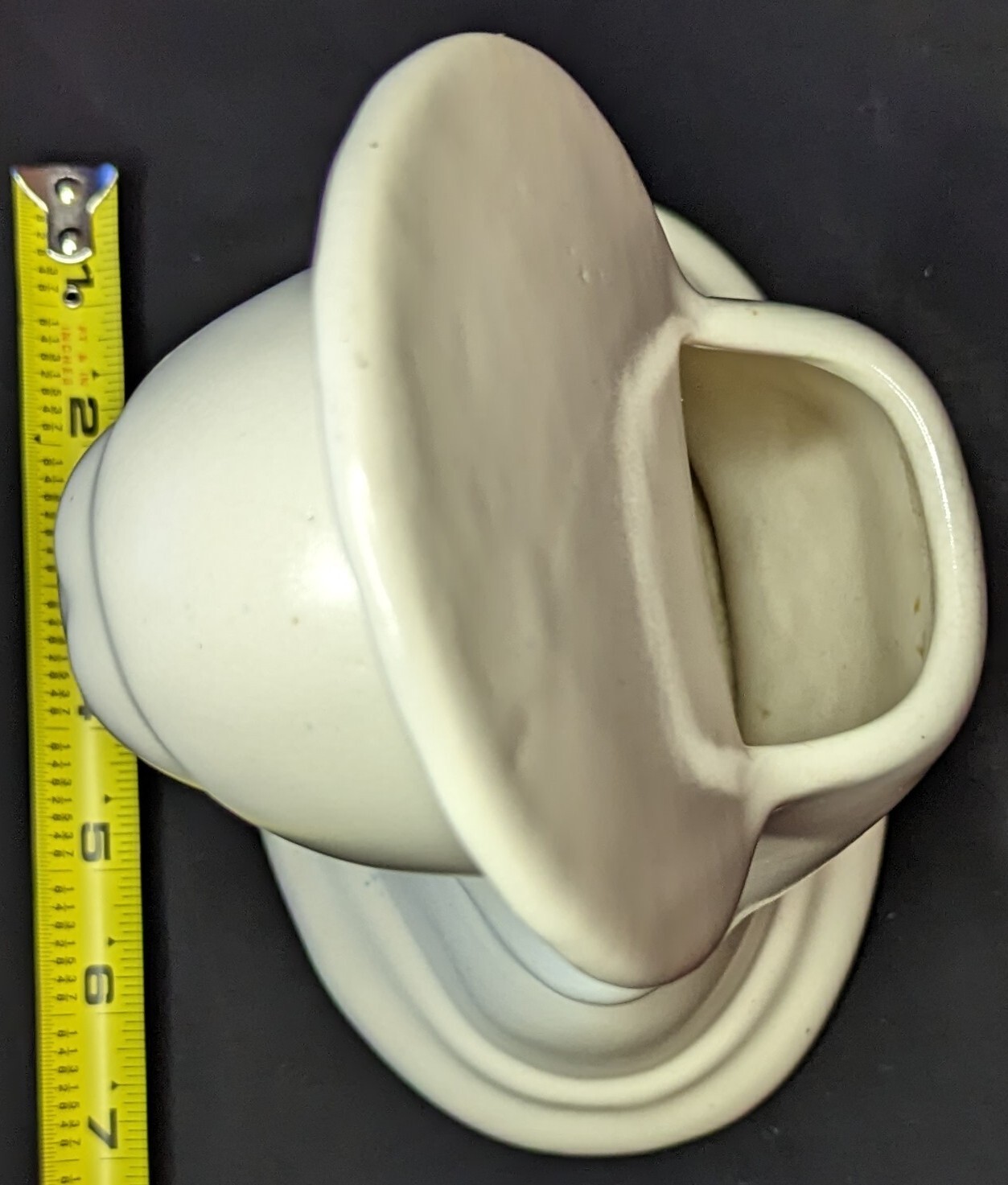 Vintage Monmouth Pottery Madonna Mother Mary White Planter #359