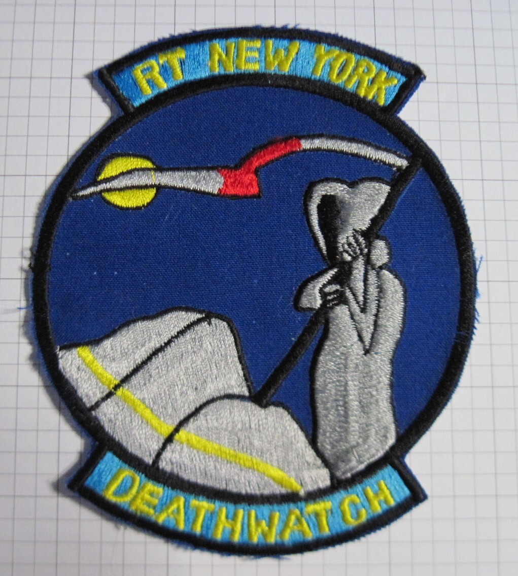 VIETNAM Post-War 1980's MAC V SOG RECON TEAM NEW YORK  Deathwatch Patch CCC