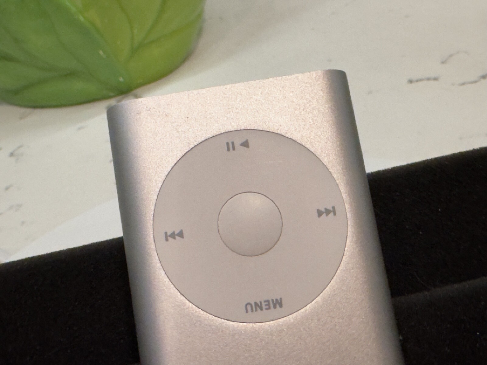 Heavily Modded Mint Silver iPod Mini 2nd Gen - Orange Backlight, Taptic, 256GB
