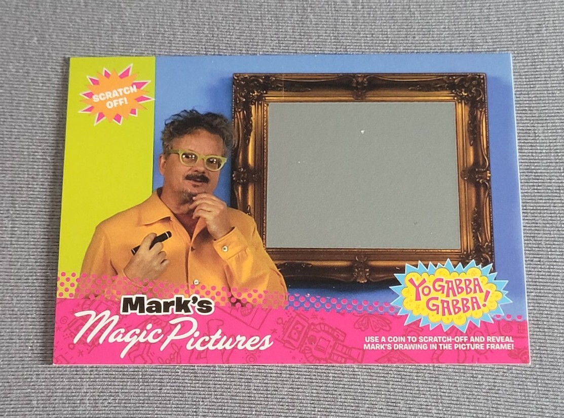 2012 Yo Gabba Gabba Mark's Magic Pictures #MMP1 It's an Elephant!